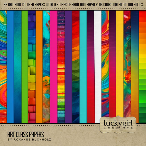 Art, art, and more art! Have fun with this school arts and crafts class digital art kit by Lucky Girl Creative. From painting and clay to coloring and drawing, this school kit has everything you need to showcase your child's art masterpieces.