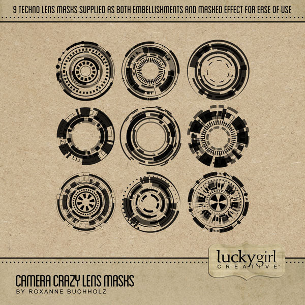 Camera Crazy Digital Scrapbook Bundle
