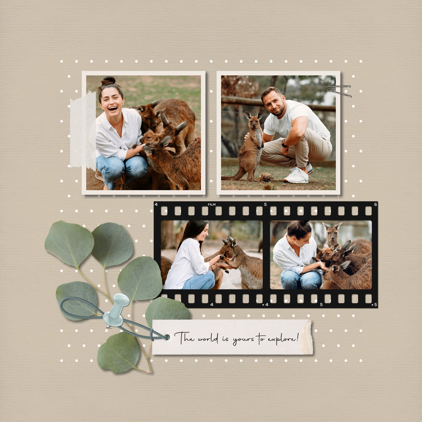 Designed with spring and early summer in mind, these beautiful embellishments and papers by Lucky Girl Creative highlight a color palette which is completely customizable and meant to accent your photos no matter the theme or occasion. Versatile enough for everyday, the bits of nature are designed to accent your favorite photos and allow your creativity to soar.