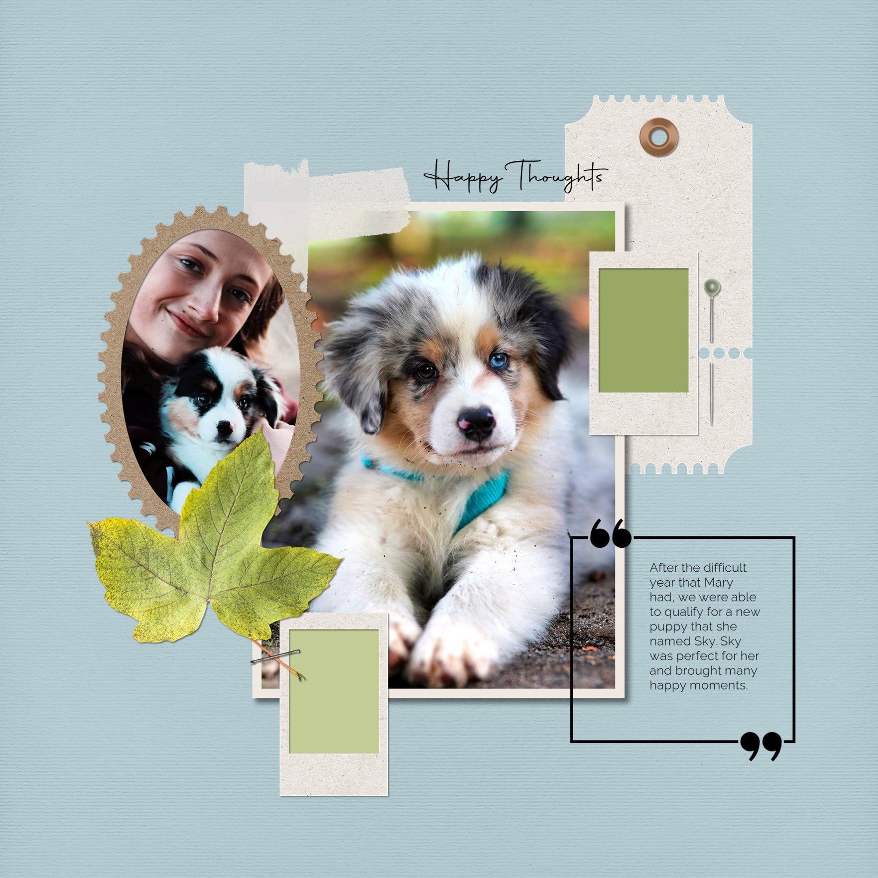 Designed with late summer, fall, and autumn in mind, these beautiful embellishments and papers by Lucky Girl Creative digital art highlight a color palette which is completely customizable and meant to accent your photos no matter the theme or occasion. Versatile enough for everyday, the bits of nature are designed to accent your favorite photos and allow your creativity to soar.