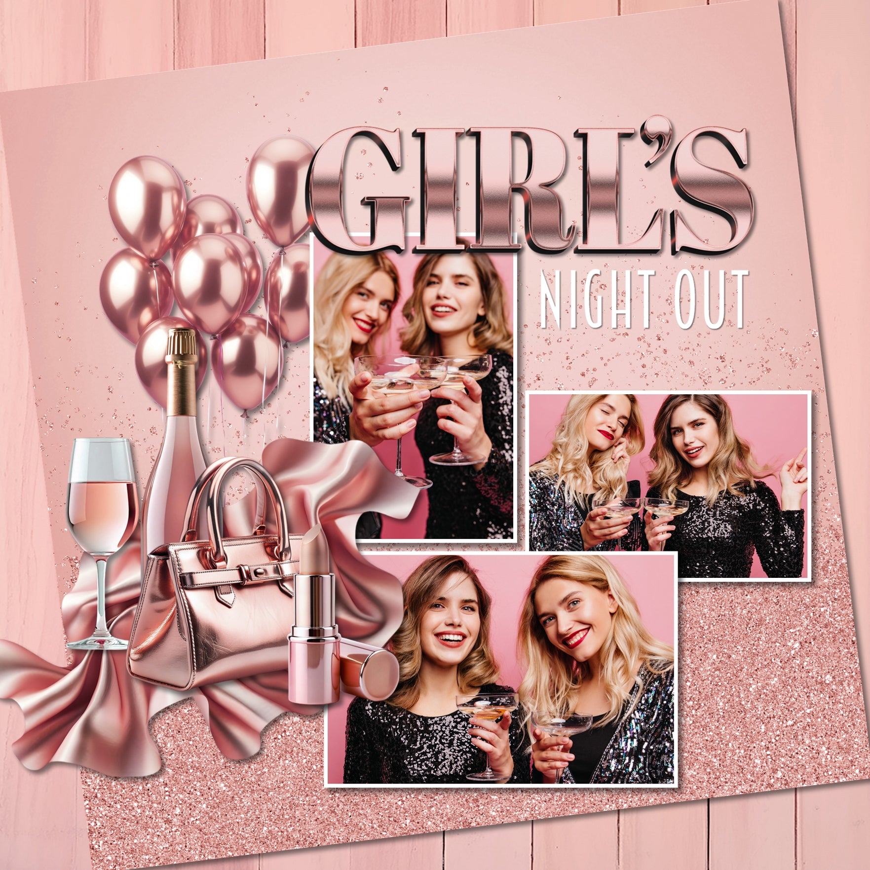 Collect the entire series of Curated Colors by Lucky Girl Creative digital art! Access your digital art in easy-to-use coordinated color palettes. Add these rose gold backgrounds to all your digital scrapbooking pages and mix-and-match them on various projects throughout the year! This kit is included in the Curated Colors Rose Gold Bundle.