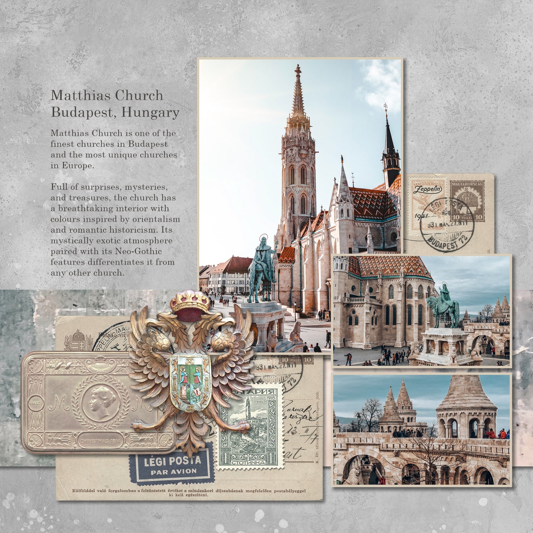 Adventure and explore through Eastern Europe with this beautiful and realistic travel kit filled with authentic Eastern European vacation papers and embellishments. 