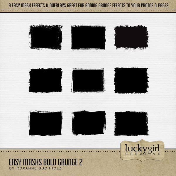 Easy Masks Mega Digital Scrapbook Bundle 2