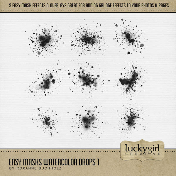 Easy Masks Mega Digital Scrapbook Bundle 2