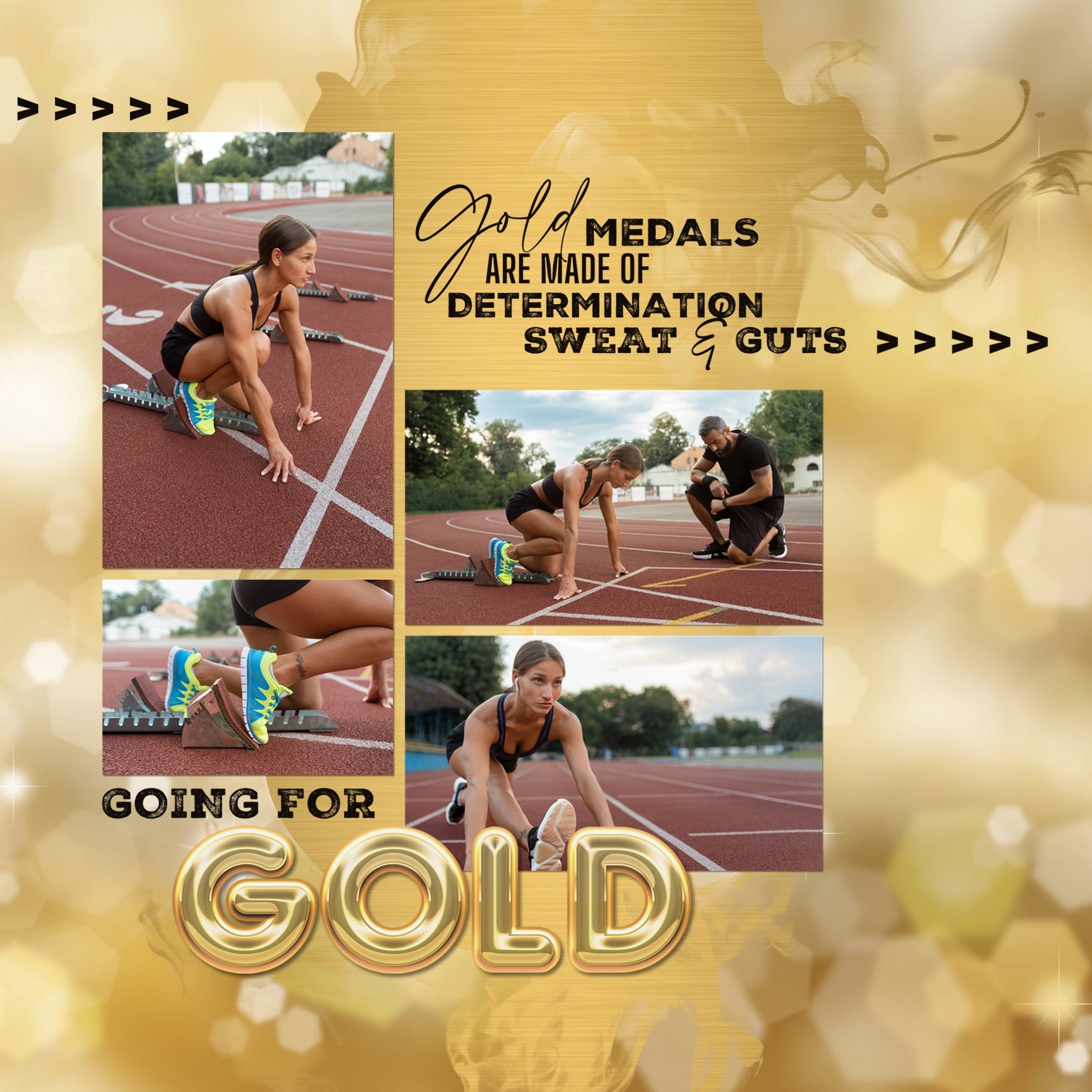 Gold Medal Games Alpha Digital Scrapbook Kit