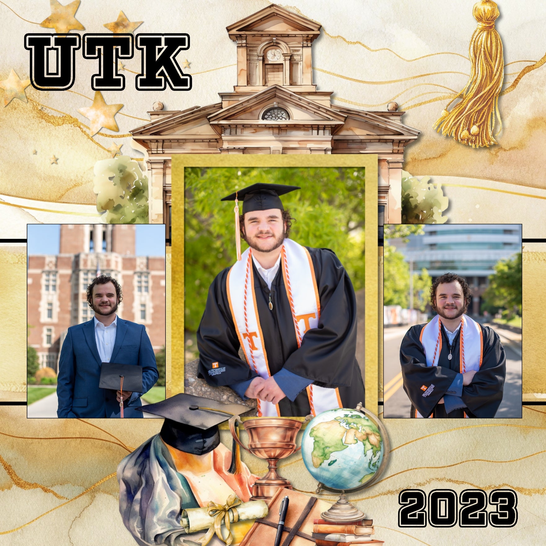 Add beautiful graduation watercolor embellishments, papers, clusters, and an alpha set by Lucky Girl Creative digital art to all your school digital scrapbooking pages and graduation party invitations showcasing your student or the graduate. Embellishments include school, university, college, architecture, building, Rottweiler dog, Golden Retriever dog, cat, balloon, banner, bunting, ribbon, book, journal, bouquet of flowers, brain, butterfly, graduation cap, graduation gown, clock, confetti, and more.
