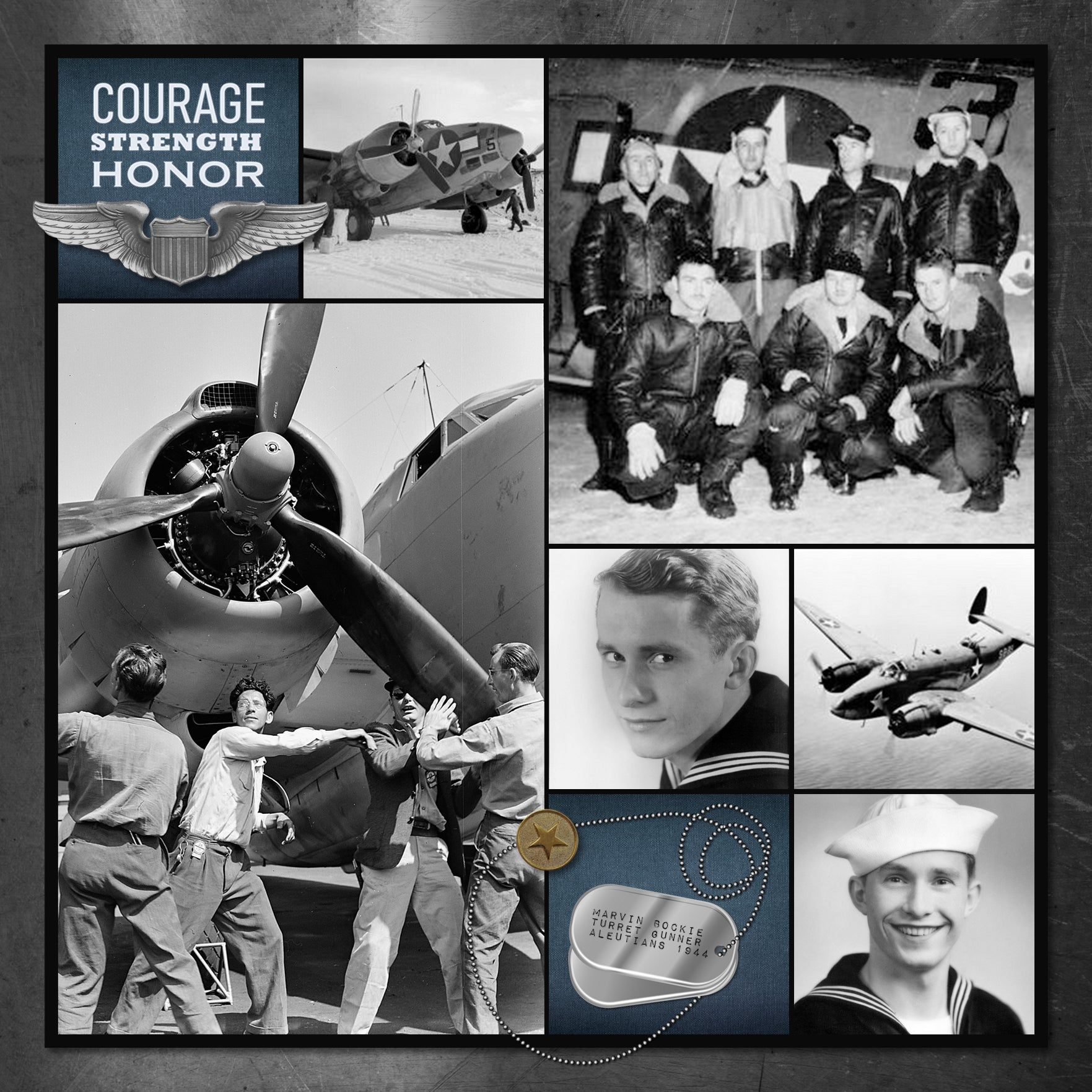 From modern to vintage, this Military Mega Bundle by Lucky Girl Creative has everything you need to celebrate and honor your favorite soldier or military hero - no matter what country you're from. Each element is unique and perfect for telling your modern day or genealogy story.