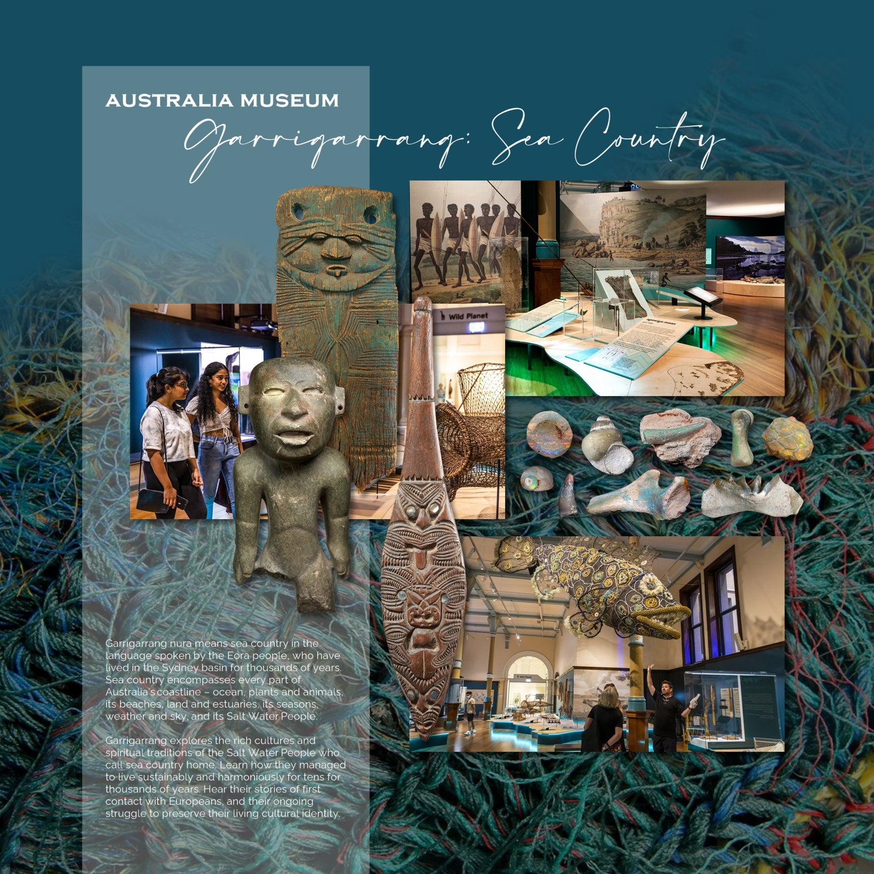 Museum Oceania Digital Scrapbook Kit
