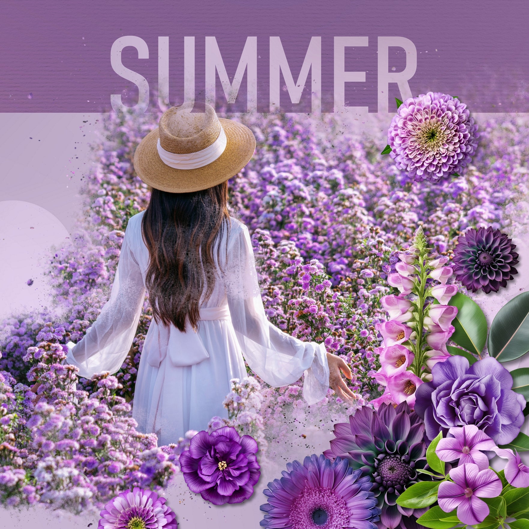 Perfect for spring, summer, and everyday pages, this pretty ombre and bokeh digital scrapbooking paper bundle in warm hues of pink, purple, peach, and yellow and cool hues of blue, green, and purple by Lucky Girl Creative digital art is great for any occasion or theme.