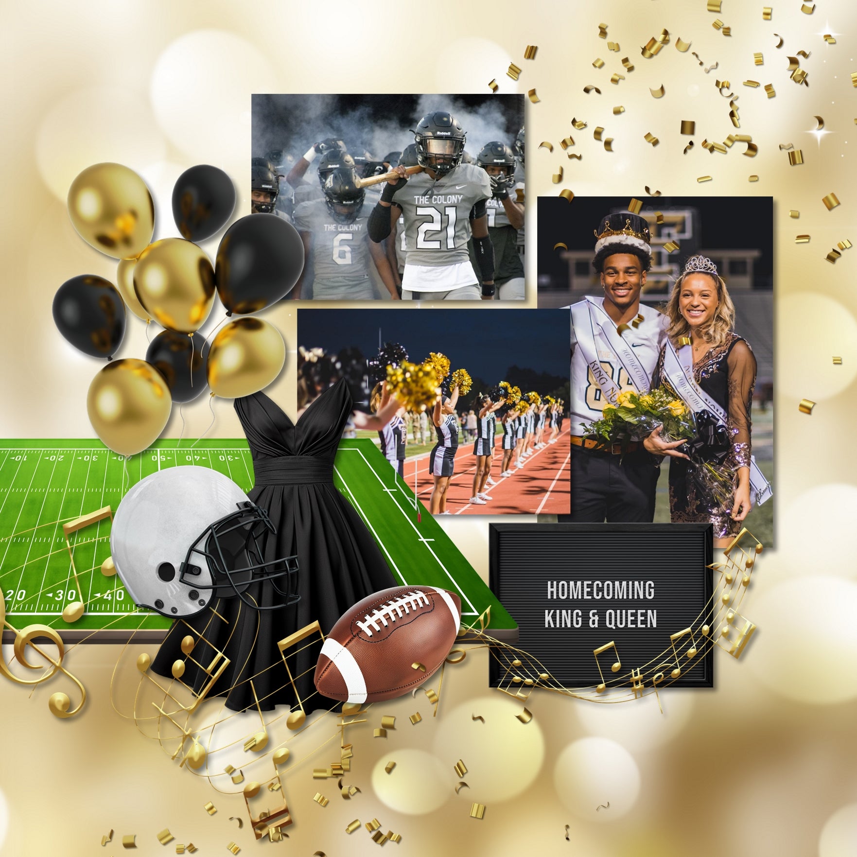 Have fun recalling the memories of your high school prom and homecoming with these digital scrapbooking gold and silver confetti scatter embellishments by Lucky Girl Creative digital art. Great for school dances, birthday parties, anniversary, wedding, and New Year's Eve celebrations, too! Scatters are created from glitter, confetti, and party streamers.