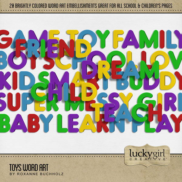 Toys Mega Digital Scrapbook Bundle
