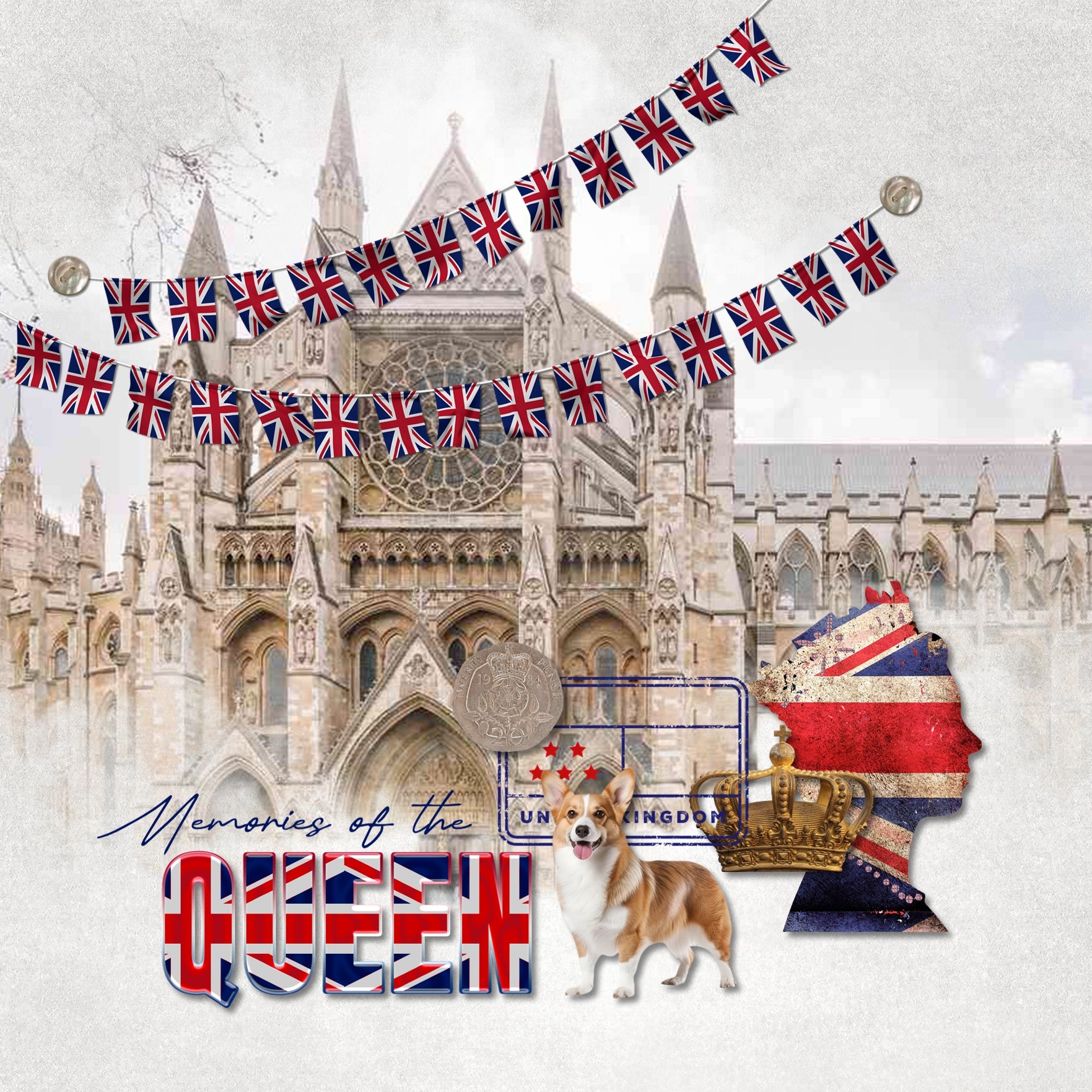 Celebrate the Union Jack flag, the United Kingdom (England, Scotland, Northern Ireland, and Wales), and the Commonwealth with these fun and patriotic word art embellishments by Lucky Girl Creative. Digital word art includes Britain, British, Castle, Common, England, Family, Great, Holiday, Ireland, Jack, King, Kingdom, Nation, Northern, Passport, Queen, Royal, Scotland, Tour, Travel, UK, Union, United, Vacation, Visa, Visit, Wales, and Wealth.