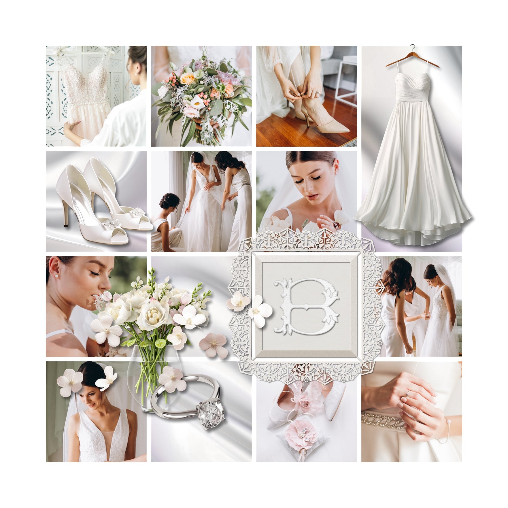 Wedding White Add-On Digital Scrapbook Bundle