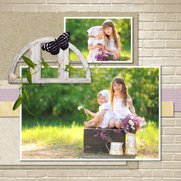 Spring and Easter are here and these seasonal digital art essentials will help you add those special touches to your digital scrapbooking pages and albums all season long. Filled with spring flowers, grass, bunnies, chicks, bluebirds, ducks, chicken wire, blubs, bird houses, nests, and more.