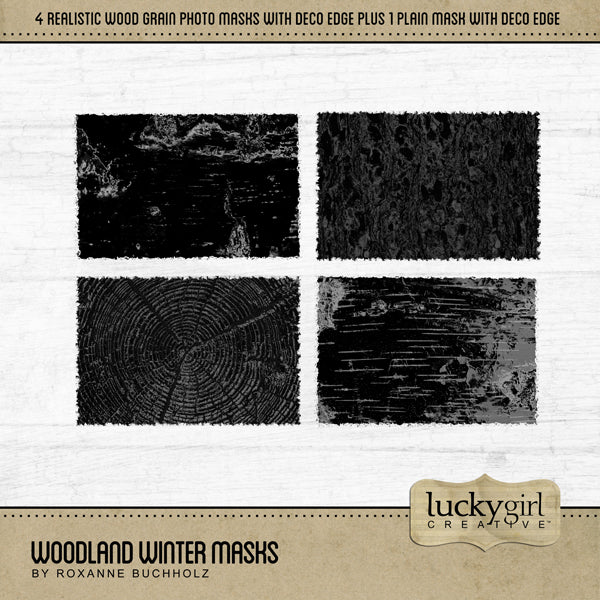 Woodland Winter Digital Scrapbook Bundle