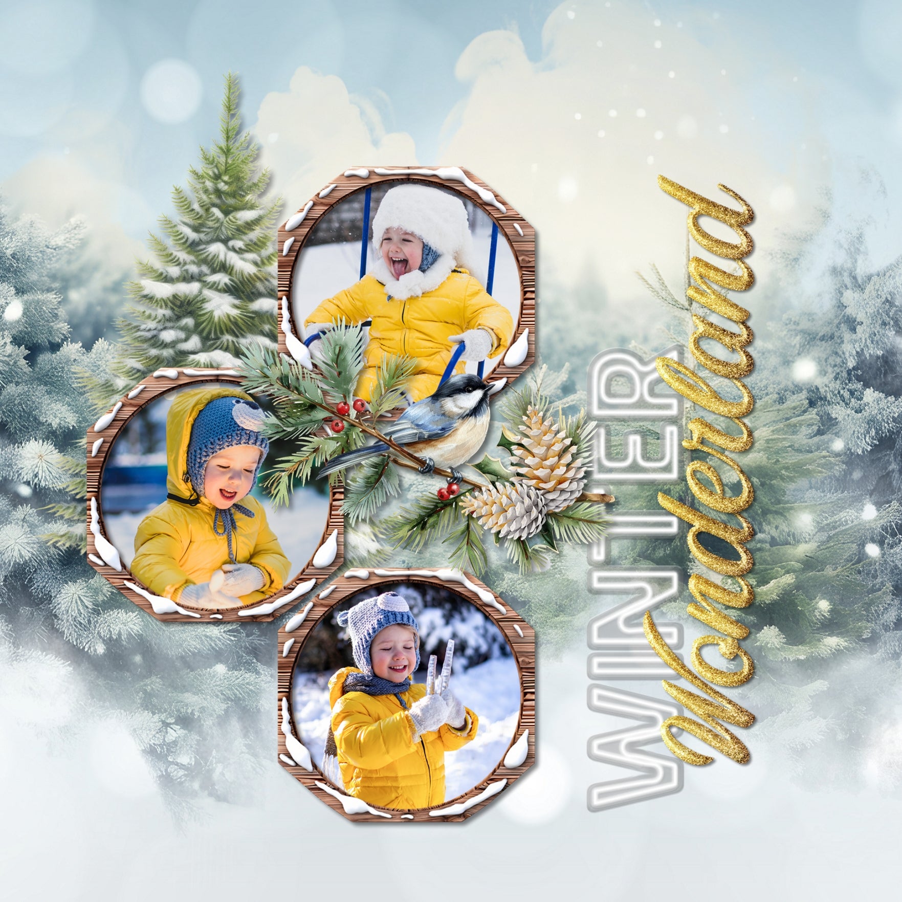 These gold and silver script glitter alphabet and number digital scrapbooking embellishments by Lucky Girl Creative digital art are easy to use for everyday digital scrapbook page titles and special occasions such as Christmas, wedding, anniversary, birthday, graduation, New Year, Hanukkah, and more. The Gold Glitter Alpha Set and the Silver Glitter Alpha Set consist of a full set of digital art uppercase alphabet letters A-Z, lowercase alphabet letters a-z, numbers 0-9, and most punctuation marks.