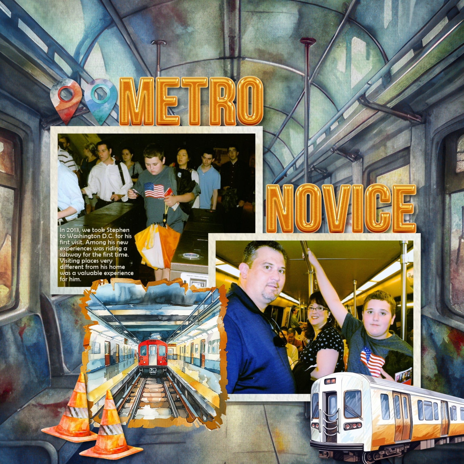 Planes, trains, and automobiles! Add beautiful watercolor transportation themed embellishments and background papers by Lucky Girl Creative digital art to all your travel digital scrapbooking pages! Embellishments include airport, tower, airplane, plane, aircraft, prop plane, commercial airliner, passenger plane, cat, dog, map, car, automobile, taxi, sports car, London taxi, beach bag, cruise ship, cruise liner, ferry, boat, sailboat, brick, bridge, castle, bells, church, skyscraper, bus, tour bus