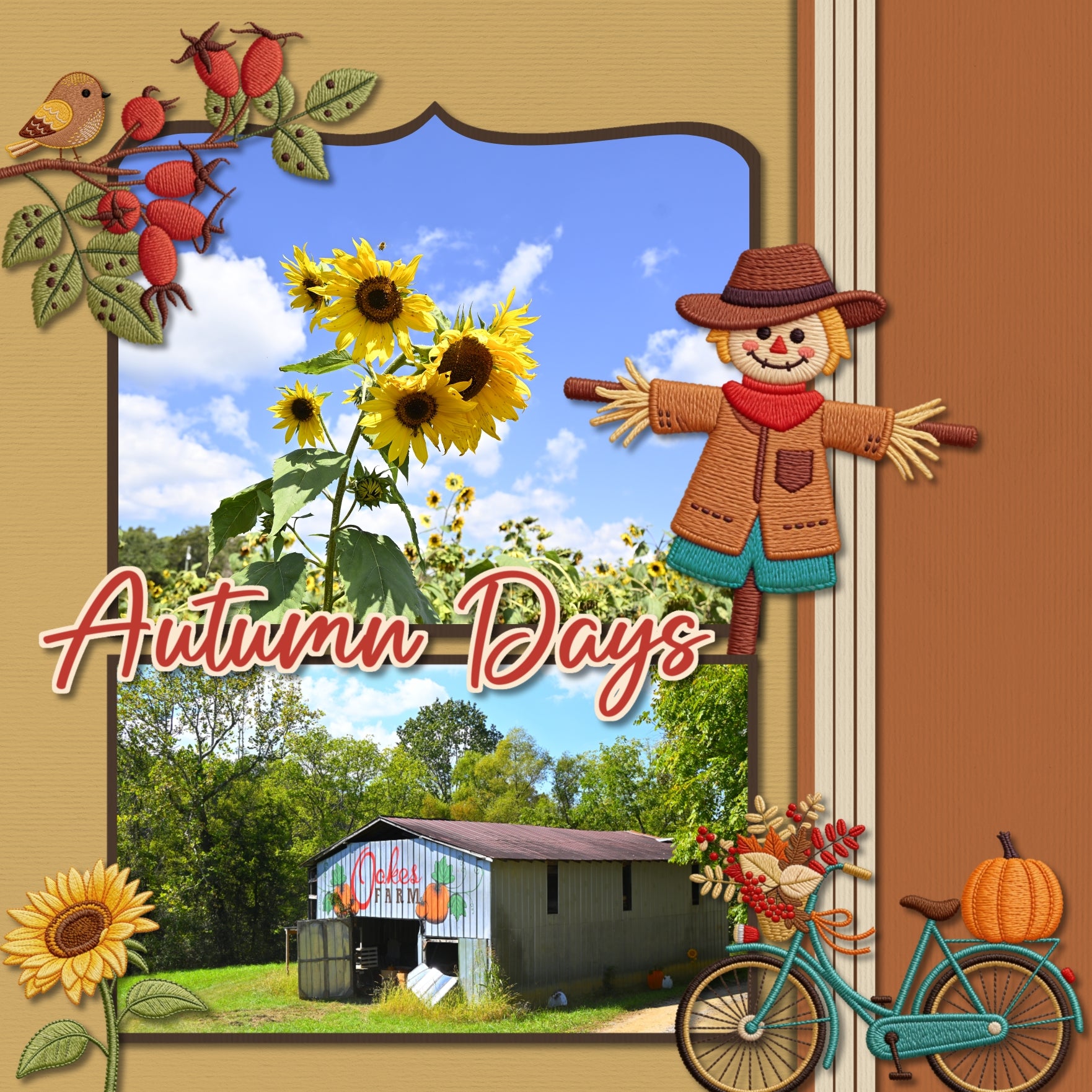 Celebrate the cozy charm of autumn with playful embroidered patch embellishments by Crafty Clover digital art! Featuring finely stitched patch designs, these fun, fall digital embellishments are perfect for adding a touch of fall magic to your creative projects. Whether you're capturing pumpkin patch adventures, apple-picking outings, hayrides, Halloween fun, or those beautiful crisp autumn days, these delightful embellishments bring seasonal personality and playful charm to every page.