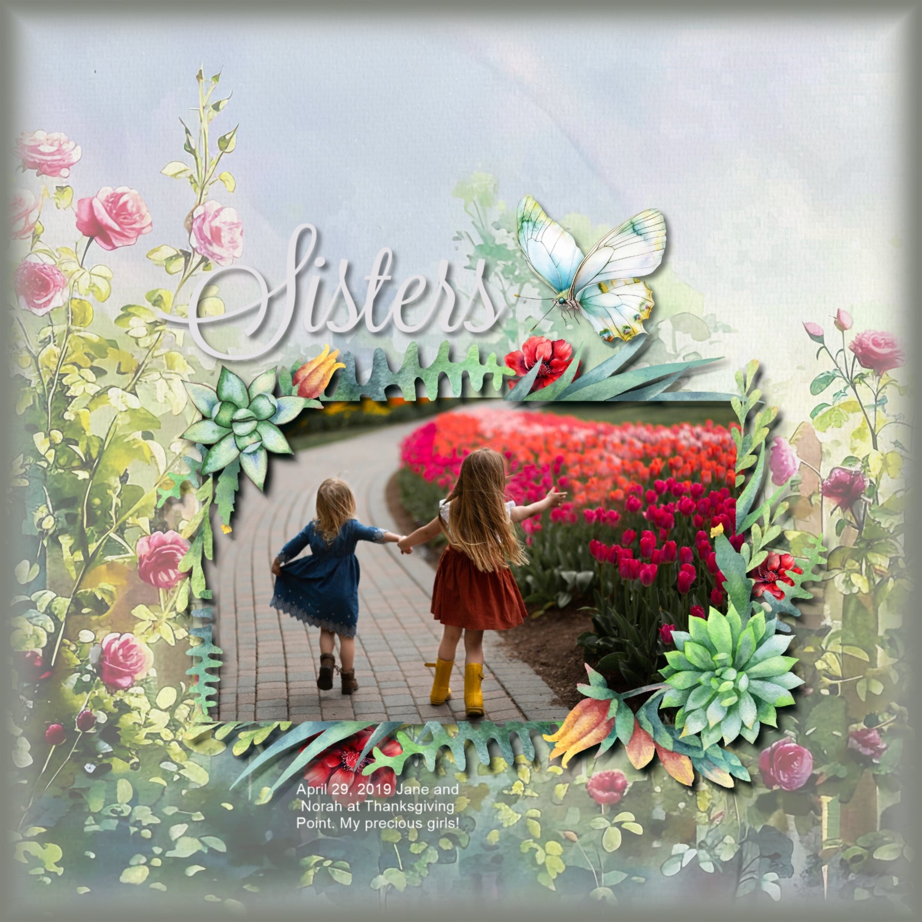 Add beautiful watercolor embellishments, papers, clusters, borders, and alpha set by Lucky Girl Creative digital art for digital scrapbooking to all your flower garden, spring, summer, outdoor, and nature pages! Embellishments include bird, butterfly, Bluebird, Hummingbird, bunny, rabbit, frog, honeycomb, honey bee, dragonfly, ladybug, gecko, salamander, butterfly, caterpillar, chrysalis, flower, floral, bench, leaf, leaves, wood box, butterfly house, wood sign, and more!