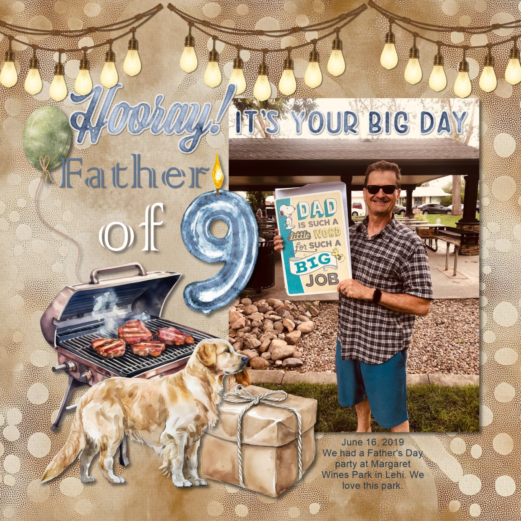 Celebrate the man in your life with these masculine watercolor embellishments, papers, word art, and clusters by Lucky Girl Creative digital art for digital scrapbooking. Great for birthday, boys night out, celebrations, and other manly activities. Embellishments include balloon, banner, bunting, flag, candle, party hat, books, camera, steering wheel, casino chips, poker chips, cigar, bowtie, hat, shoes, suit, suspenders, tie, compass, confetti, streamers, cowboy boots, cowboy hat, crown, dog