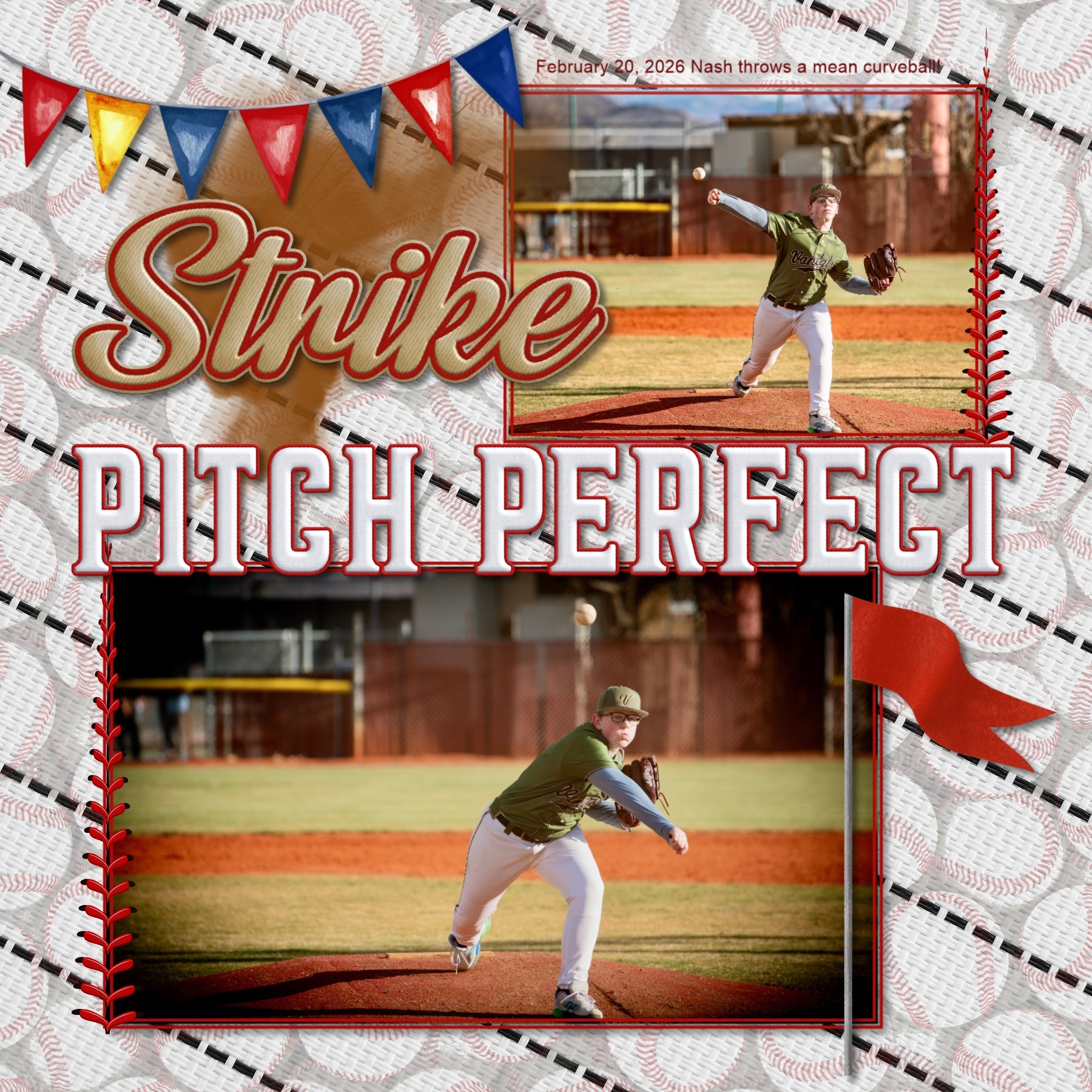 Add these sporty tan and red script digital scrapbooking word art embellishments and 4 alpha sets by Lucky Girl Creative digital art to all your baseball sport pages! Great for page titles for teams, players, coaches, and more! Word art embellishments include ball, ballpark, base, bases, batter, big, catch, catcher, center, coach, dad, day, diamond, dirt, double, dreams, fan, field, 1st, 2nd, 3rd, fly, foul, full count, game, grand slam, groundout, header, hit, home, infield, inning, league, left, right