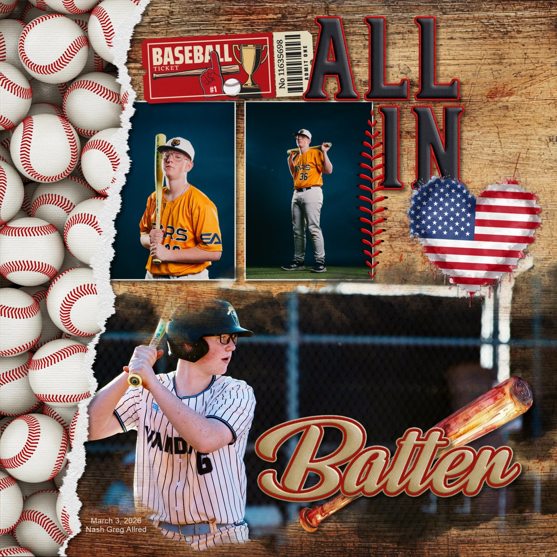 Add these sporty tan and red script digital scrapbooking word art embellishments and 4 alpha sets by Lucky Girl Creative digital art to all your baseball sport pages! Great for page titles for teams, players, coaches, and more! Word art embellishments include ball, ballpark, base, bases, batter, big, catch, catcher, center, coach, dad, day, diamond, dirt, double, dreams, fan, field, 1st, 2nd, 3rd, fly, foul, full count, game, grand slam, groundout, header, hit, home, infield, inning, league, left, right