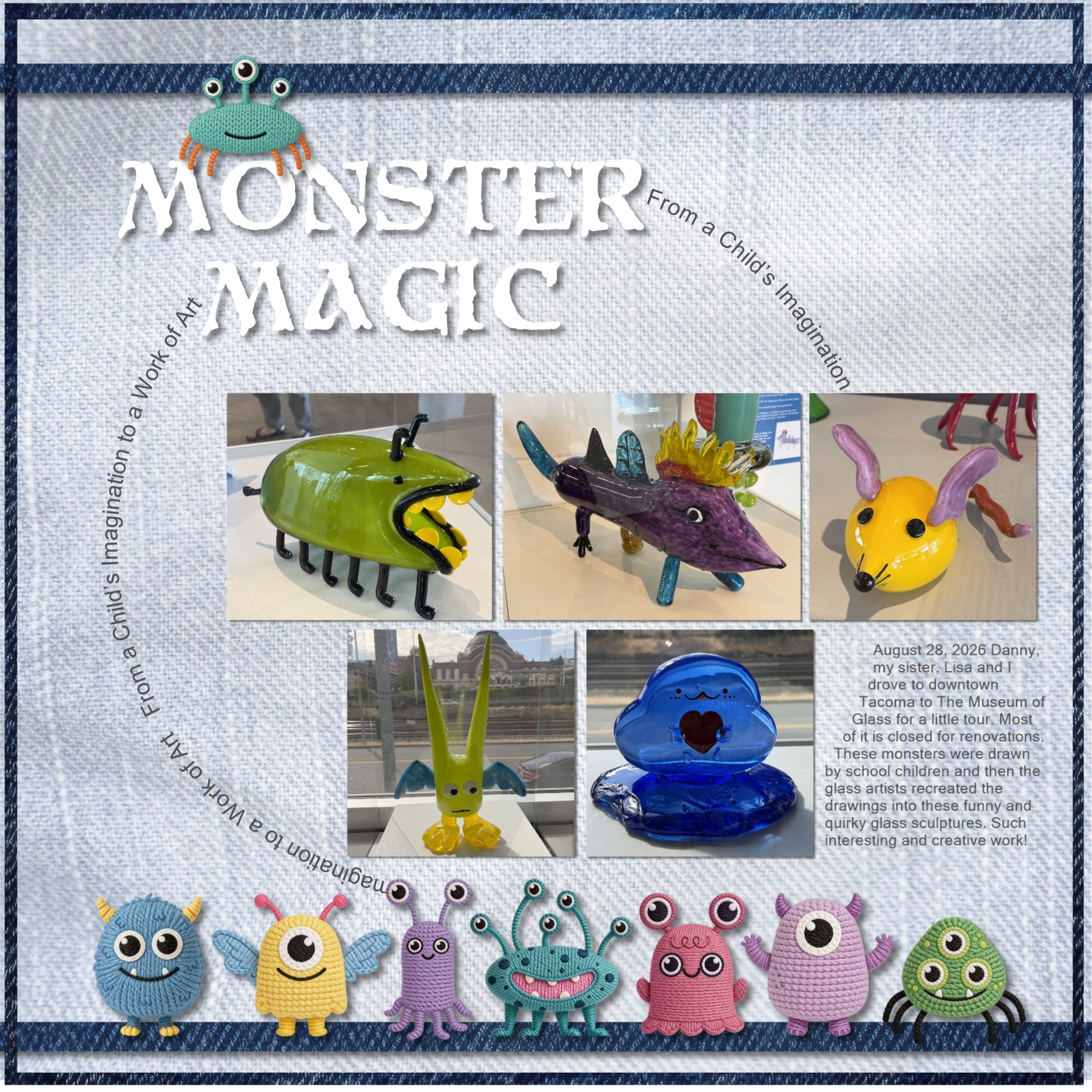 Bursting with cozy knitted textures and adorable monster personalities, this delightful collection by Crafty Clover digital art proves that even little monsters can have big hearts! Inspired by lovable yarn-crafted toys, these quirky creatures bring together soft, snuggly appeal and playful monster magic for a collection that's simply too cute to be scary. Perfect for children's scrapbook pages, playful birthday celebrations, Halloween memories, and monster-themed projects, this charming kit
