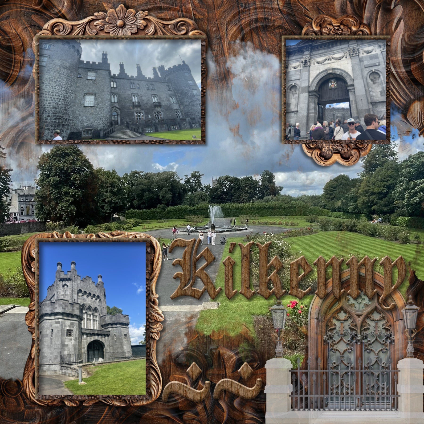 Get ready to travel across Europe with these realistic wood ornaments, windows, fences, papers, and alpha set by Lucky Girl Creative digital art for digital scrapbooking. Great for adding special touches to your vacation and holiday pages as well as other historic sites throughout the world plus family history and historic genealogy pages, too.