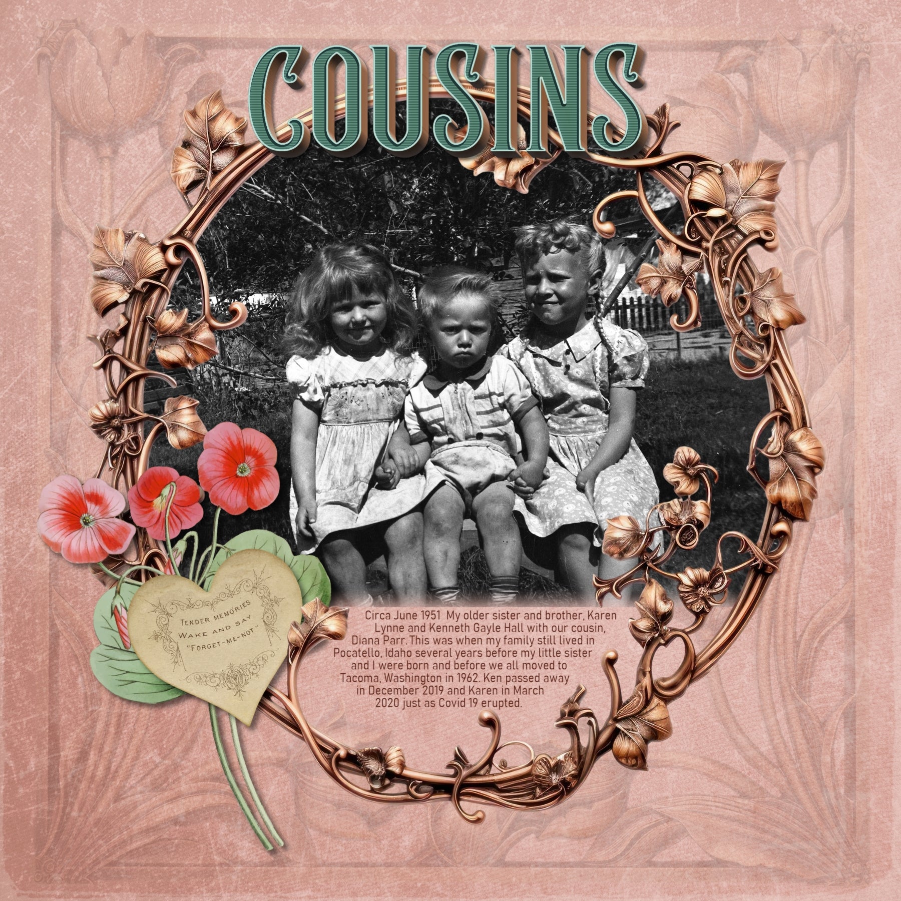 Accent your pages with these stylish Art Nouveau embellishments, journaling cards, frames, and alpha set by Lucky Girl Creative digital art inspired by the style of art and architecture that flourished between 1890 and 1910. With muted colors inspired by plants, flowers, and the female form, this vintage collection will add style to your vintage, genealogy, and family heritage pages. Great for garden and spring pages, too! Embellishments include angel, peacock, butterfly, moth, woman, man.