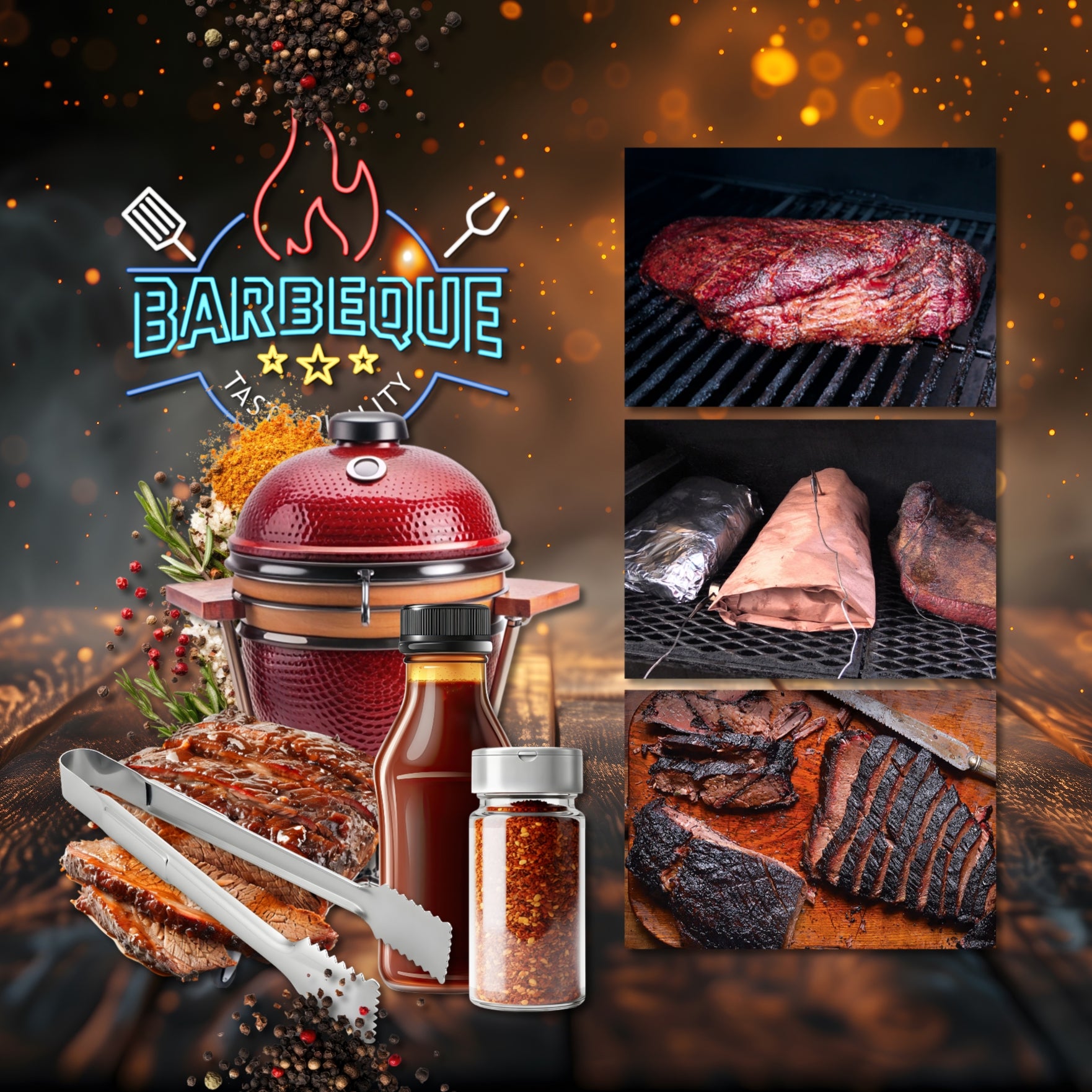 Fire up the grill! These realistic barbeque embellishments, papers, neon signs, and charcoal alpha set by Lucky Girl Creative digital art for digital scrapbooking are great for family reunions, Father's Day, Memorial Day, the 4th of July, Independence Day, Canada Day, picnics, and summer backyard grilling and smoking. Embellishments include apron, beer, keg, ketchup, mustard, charcoal, sauce, mayo, olive oil, drink, beverage, barbeque, barbecue, BBQ, soda, cola, ice cooker, coke, bottle, potato chip, 