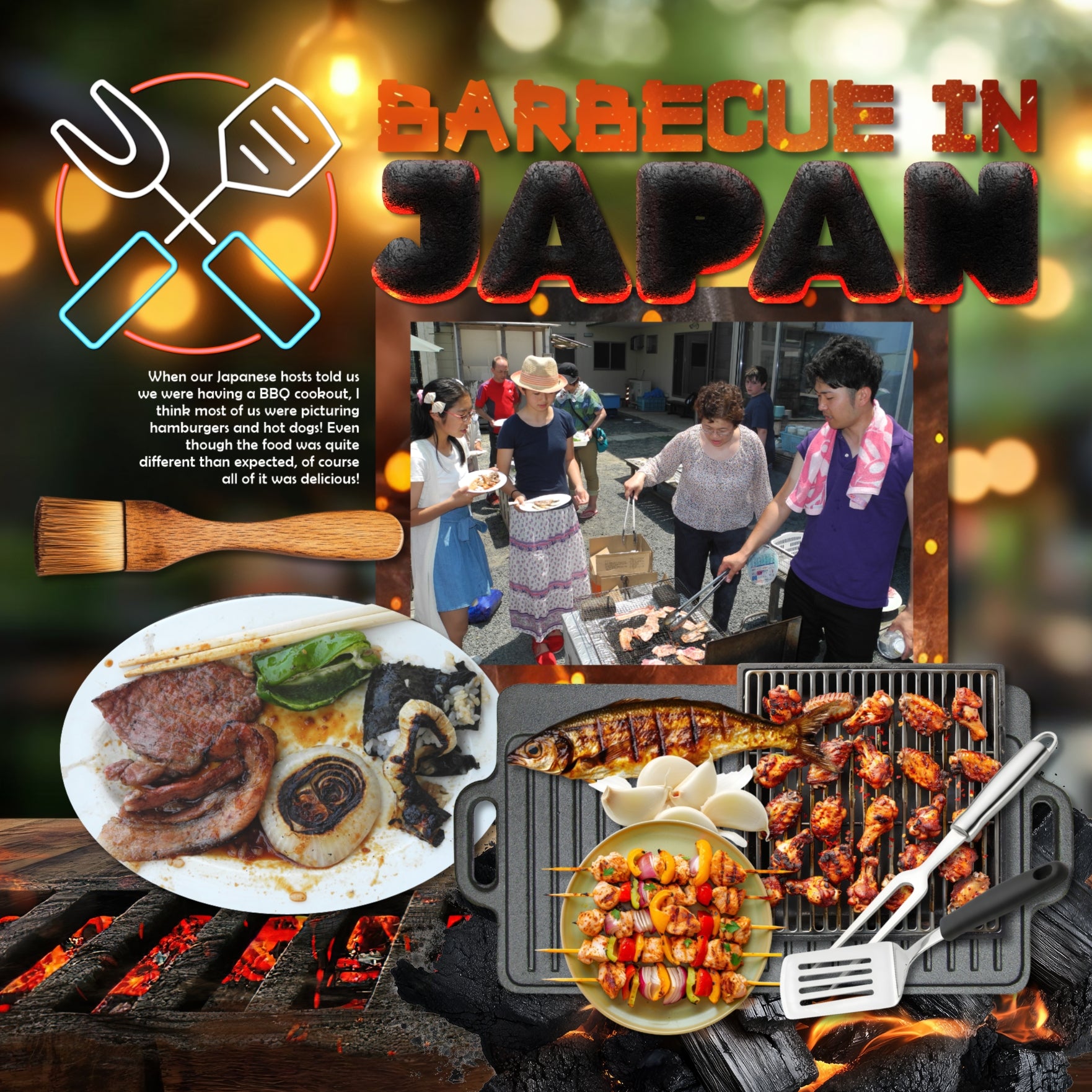 Fire up the grill! These realistic barbeque embellishments, papers, neon signs, and charcoal alpha set by Lucky Girl Creative digital art for digital scrapbooking are great for family reunions, Father's Day, Memorial Day, the 4th of July, Independence Day, Canada Day, picnics, and summer backyard grilling and smoking. Embellishments include apron, beer, keg, ketchup, mustard, charcoal, sauce, mayo, olive oil, drink, beverage, barbeque, barbecue, BBQ, soda, cola, ice cooker, coke, bottle, potato chip, 
