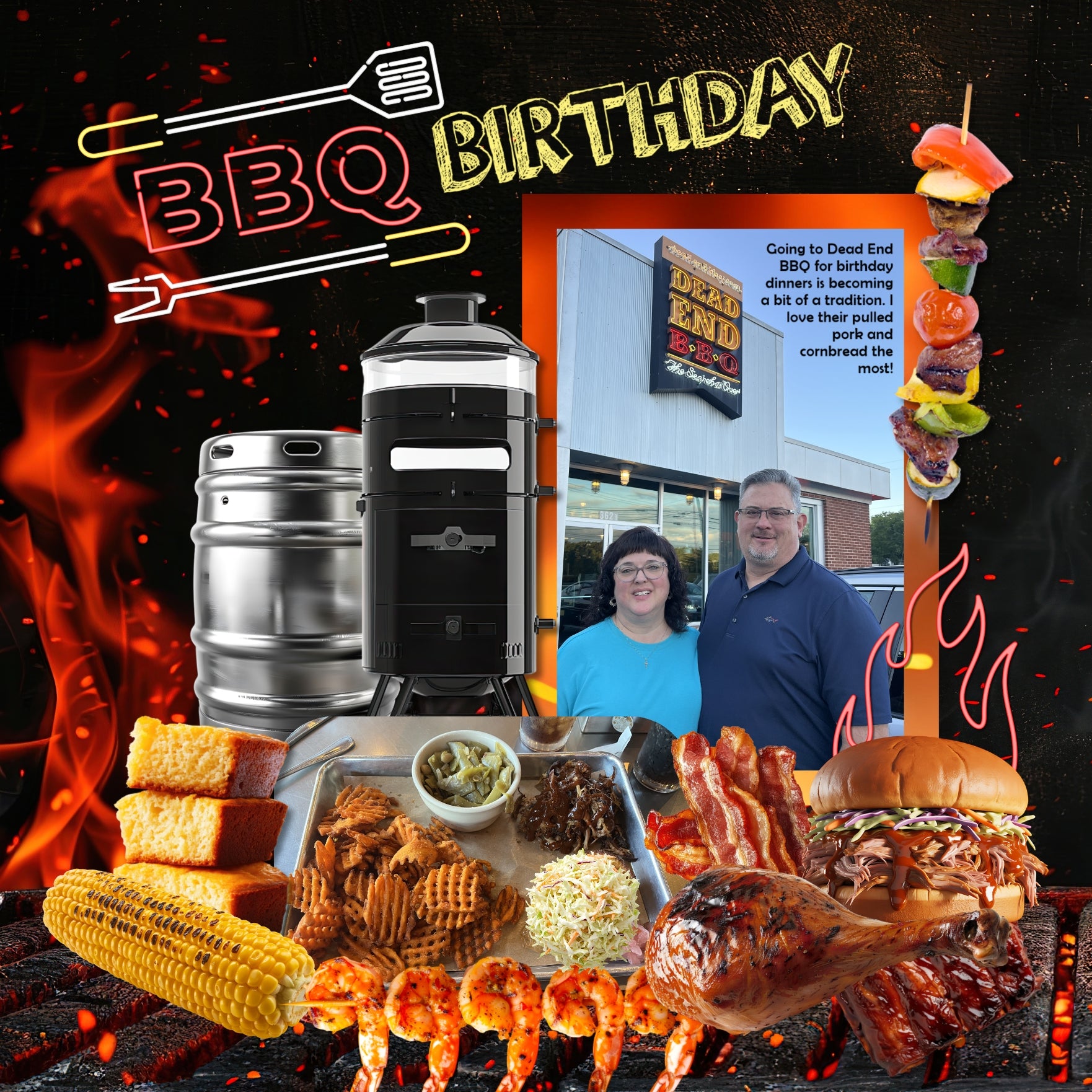 Fire up the grill! These realistic barbeque embellishments, papers, neon signs, and charcoal alpha set by Lucky Girl Creative digital art for digital scrapbooking are great for family reunions, Father's Day, Memorial Day, the 4th of July, Independence Day, Canada Day, picnics, and summer backyard grilling and smoking. Embellishments include apron, beer, keg, ketchup, mustard, charcoal, sauce, mayo, olive oil, drink, beverage, barbeque, barbecue, BBQ, soda, cola, ice cooker, coke, bottle, potato chip, 