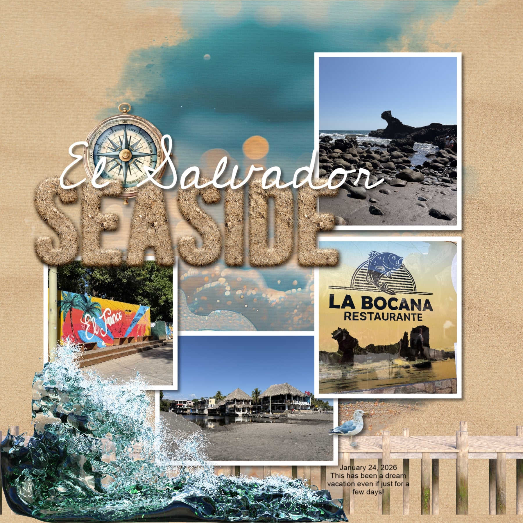 These beautiful sand and beach bokeh papers by Lucky Girl Creative digital art for digital scrapbooking are great for vacations to the beach and ocean! This kit includes the Beach Bokeh Papers and the Beach Sand Papers.