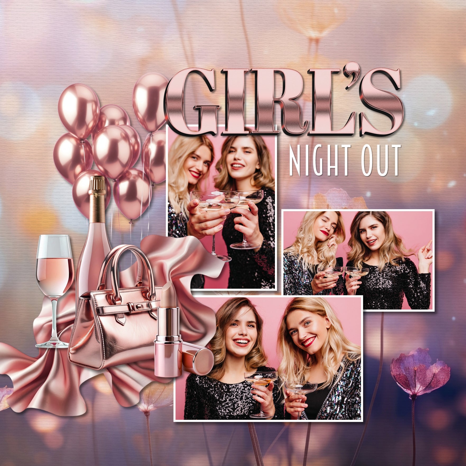 Add beautiful bokeh and botanical backgrounds by Lucky Girl Creative digital art for digital scrapbooking to any theme or occasion page for that magical touch of sparkle and glow to highlight the summer season. This kit is included in the Botanical Bokeh Papers Bundle.