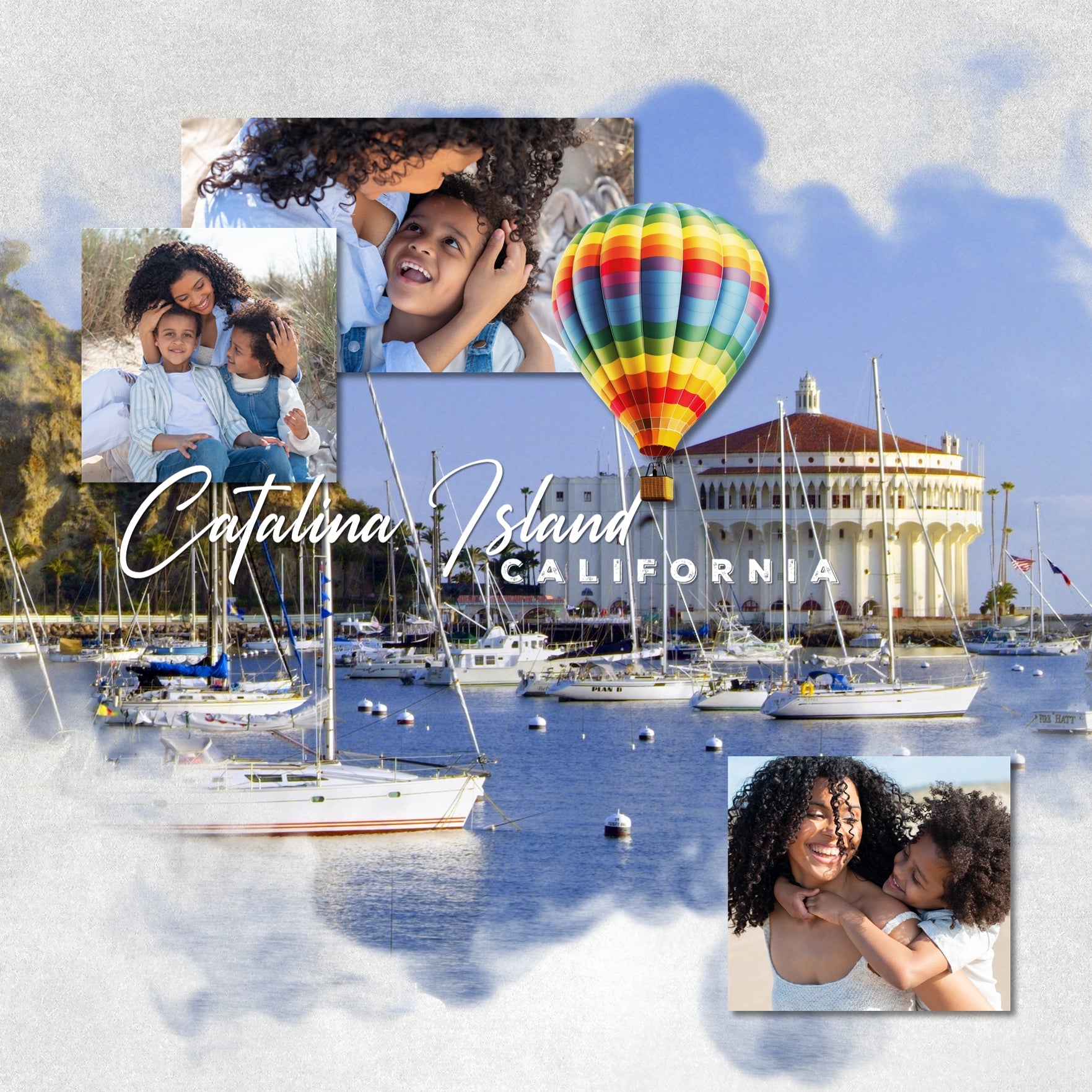 Bright and sunny, these realistic digital embellishments are great for vacations and holidays to California, the beach, the big city, and so much more! Activities include sailing, ATV riding, camping, golfing, road trips, swimming, snow skiing, snowboarding, white water rafting, concerts, sporting events, cruising, jet skiing, and more!