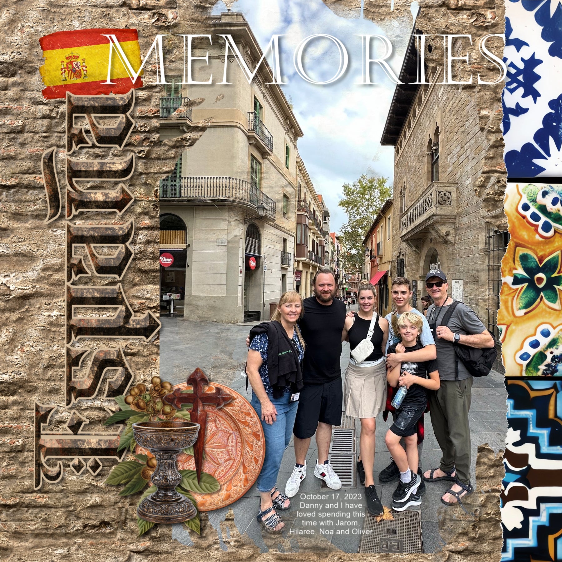 Adventure and explore the Camino de Santiago or the Way of St. James in Spain, Portugal, and France with these beautiful realistic embellishments, papers, clusters, and alpha set by Lucky Girl Creative digital art for digital scrapbooking. Whether you have taken a holiday to Spain, Portugal, or walked the Camino de Santiago trail, this vintage collection will authentically accent your photos of Western Europe. Great for historic and religious pages, too! Explore The Camino Frances, Saint-Jean-Pied-de-Port, 