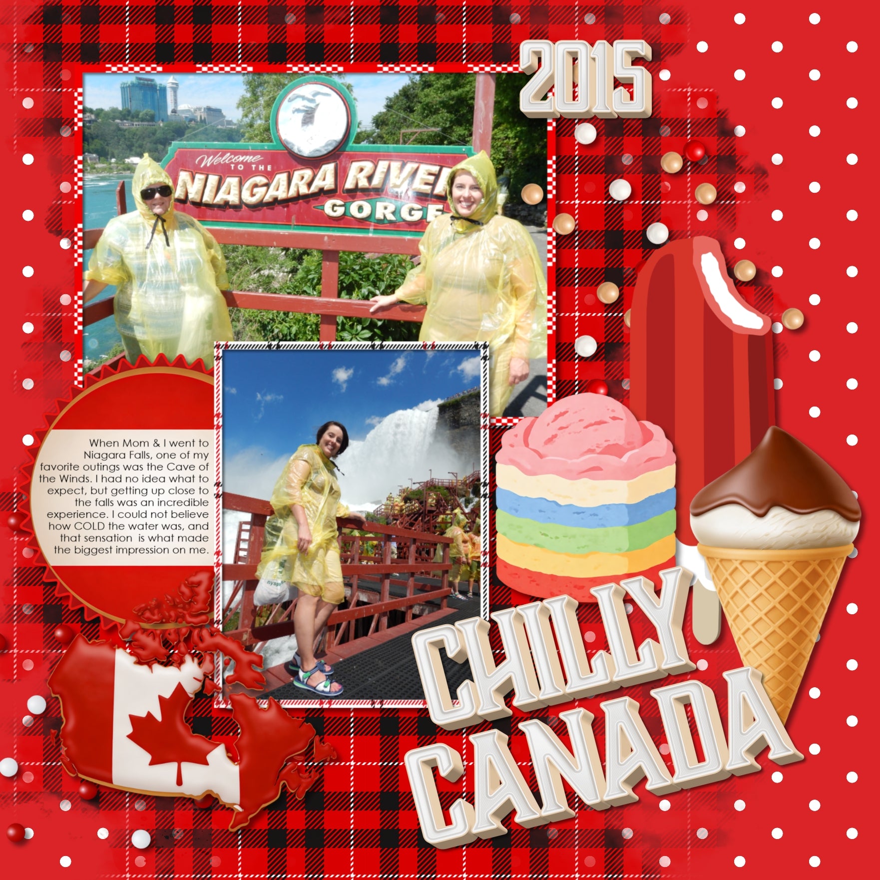 Add these sweet embellishments, bold patterned papers, clusters, and alpha sets by Lucky Girl Creative digital art to all your holiday digital scrapbooking pages! In hues of reds and browns, these sweet embellishments add so much fun to all your Canada Day projects including greeting cards and holiday decor. Embellishments include candy box, cake pop, candy, candle, hard candy, chocolate, candy cane, caramel, maple, chocolate, beaver, firework, hedgehog, Inukshuk, candy kiss, maple leaf, cookie, donut
