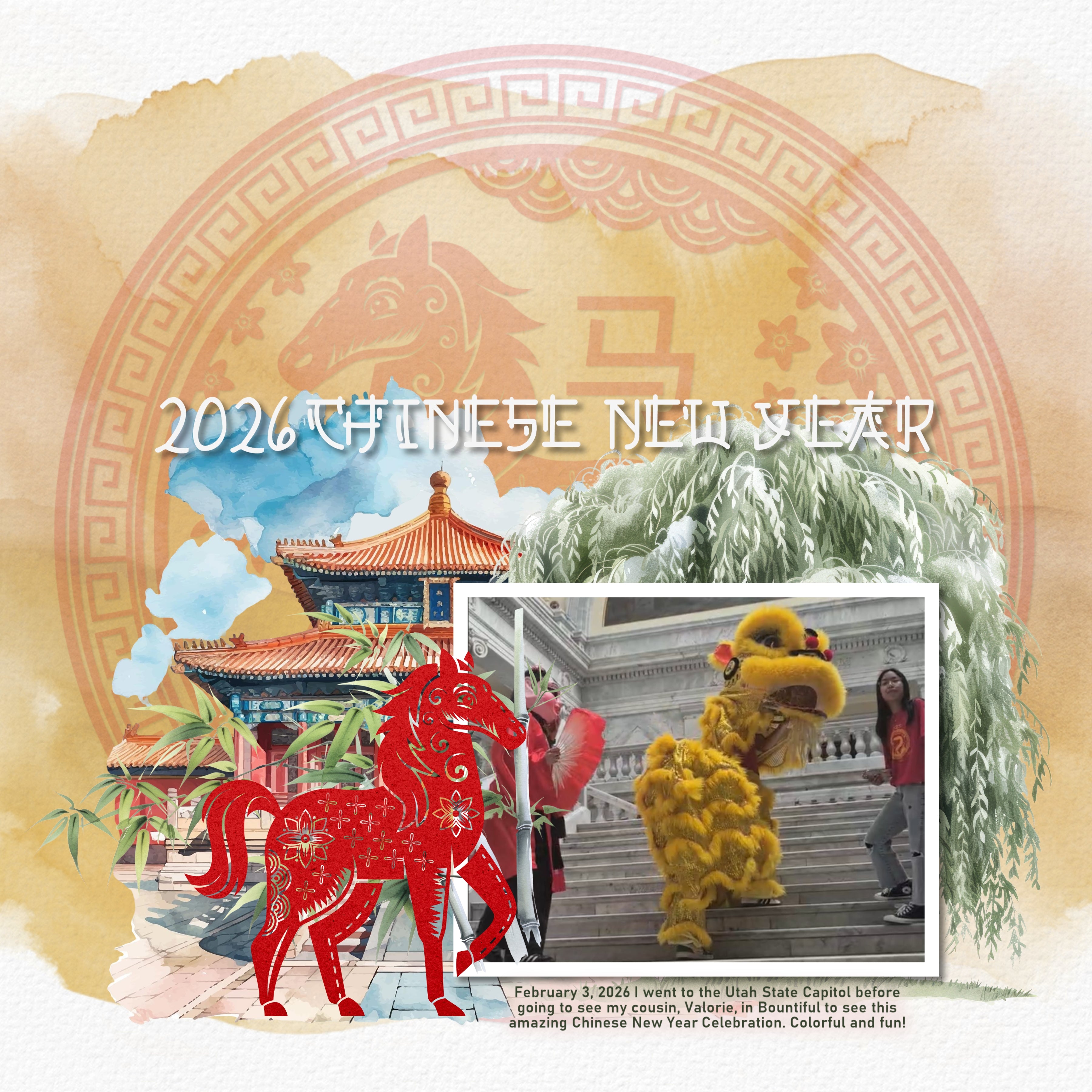 The zodiac calendar is very important in traditional Chinese culture and exists as a reflection of Chinese philosophy and culture. Chinese folkways held that one's personality is related to the attributes of their zodiac animal - Rat, Ox, Tiger, Rabbit, Dragon, Snake, Horse, Goat, Monkey, Rooster, Dog, and Pig. These traditional paper cut embellishments by Lucky Girl Creative digital art for digital scrapbooking are great for vacations to Asia and China as well as celebrating the Chinese New Year.