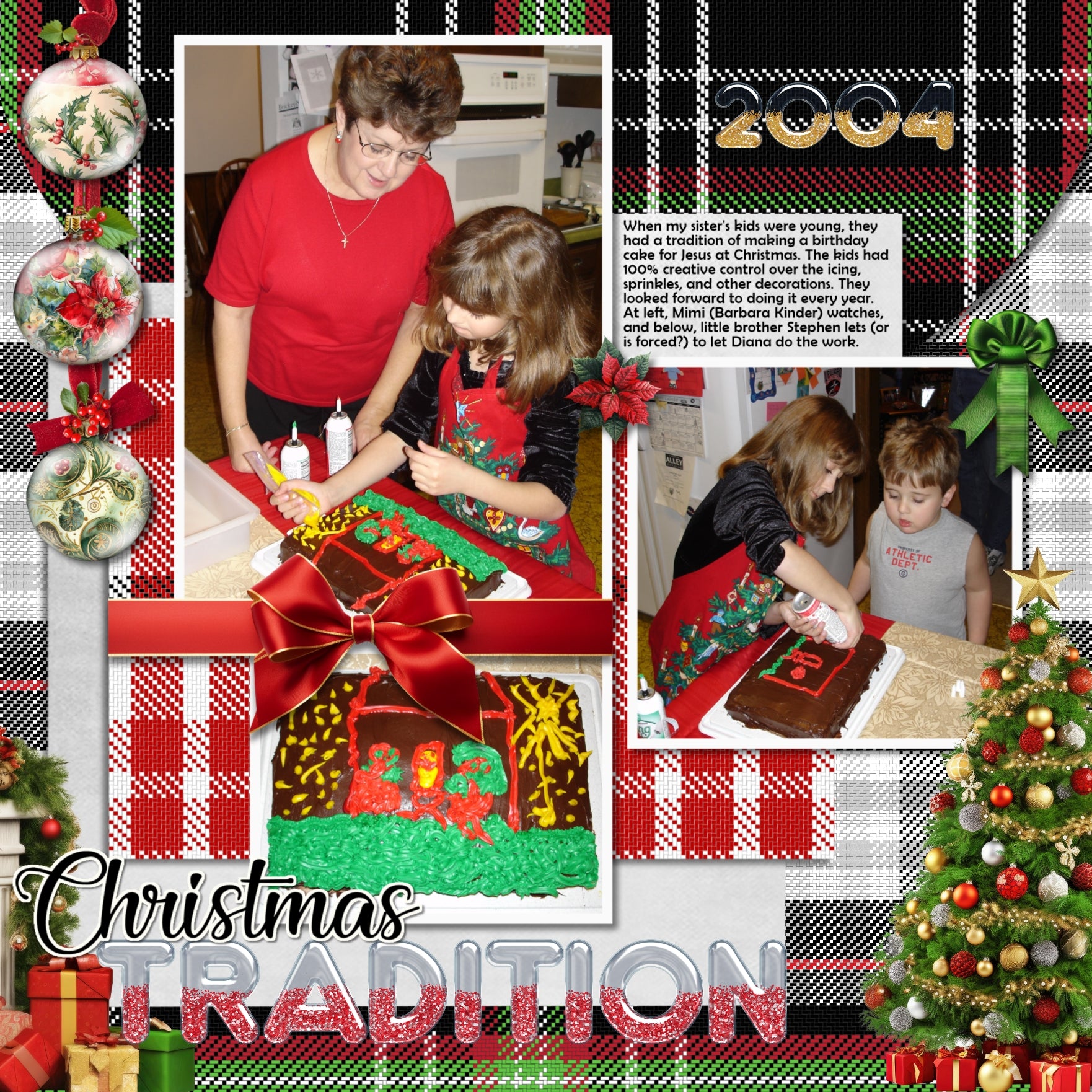 Accent your Christmas greeting cards and traditional holiday pages with these realistic embellishments, plaid tartan papers, vintage tags, watercolor ornaments, and 4 alpha sets in classic colors of red and green by Lucky Girl Creative digital art for digital scrapbooking! Embellishments include bird, Cardinal, candy, stocking, Christmas tree, scarf, sock, Santa Claus coat, doll, front door, evergreen arch, figurine, Hummel, fireplace, poinsettia, cupcake, yule log, apple cider, hot cocoa, and hot chocolate