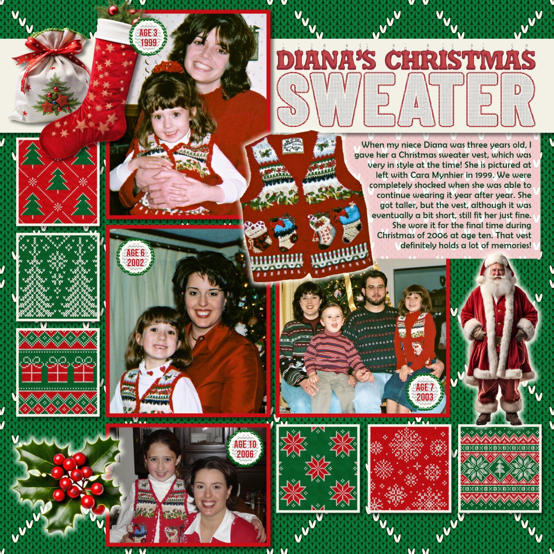 Perfect for Christmas, winter, and cold weather adventures, these cozy digital scrapbooking knit sweater background papers by Lucky Girl Creative digital art will add the perfect touch of warmth to all your seasonal scrapbook pages. Need a different color? No problem. All papers can easily be colorized by adjusting the hue.