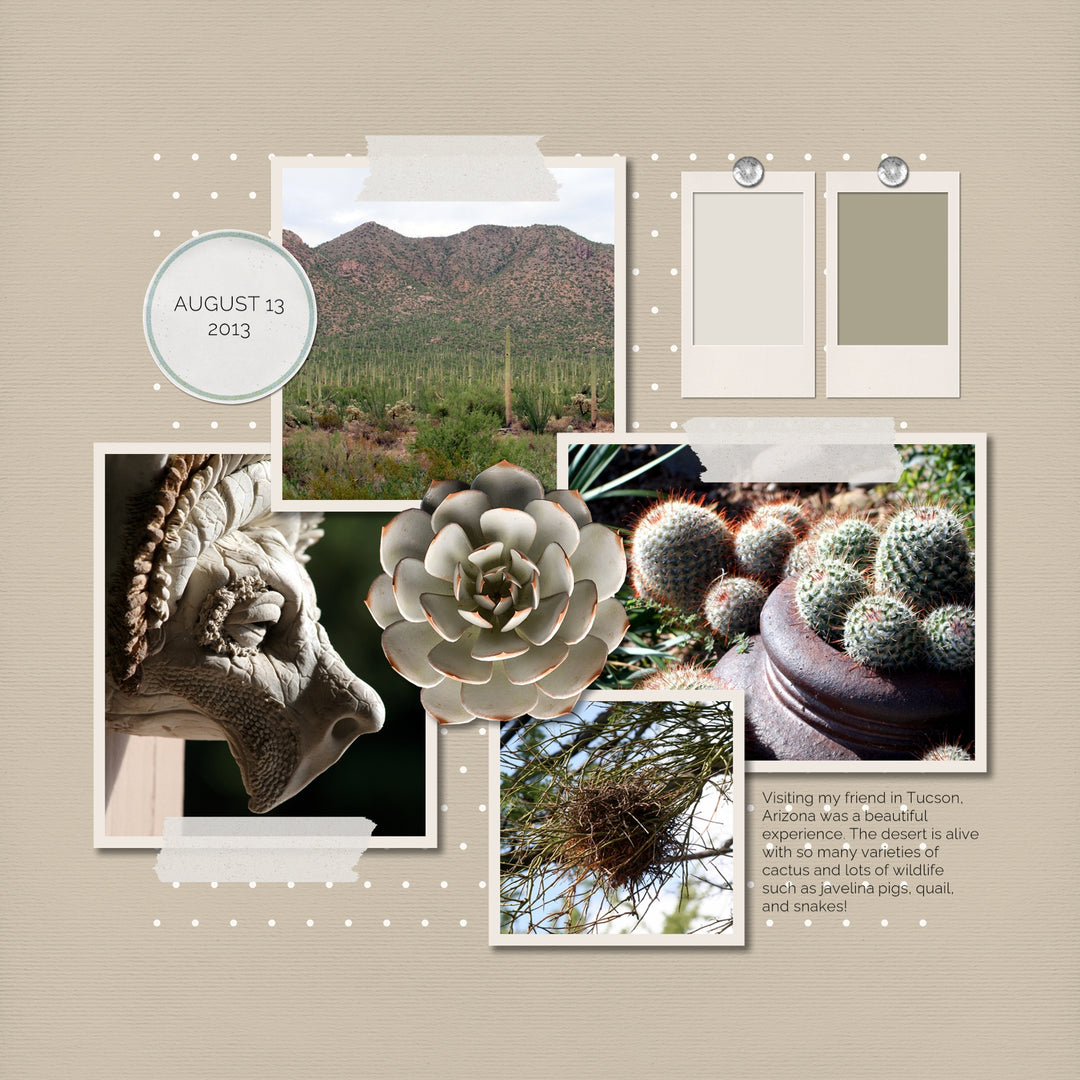 Color Story Page Builder 1 Digital Scrapbook Kit – Lucky Girl Creative