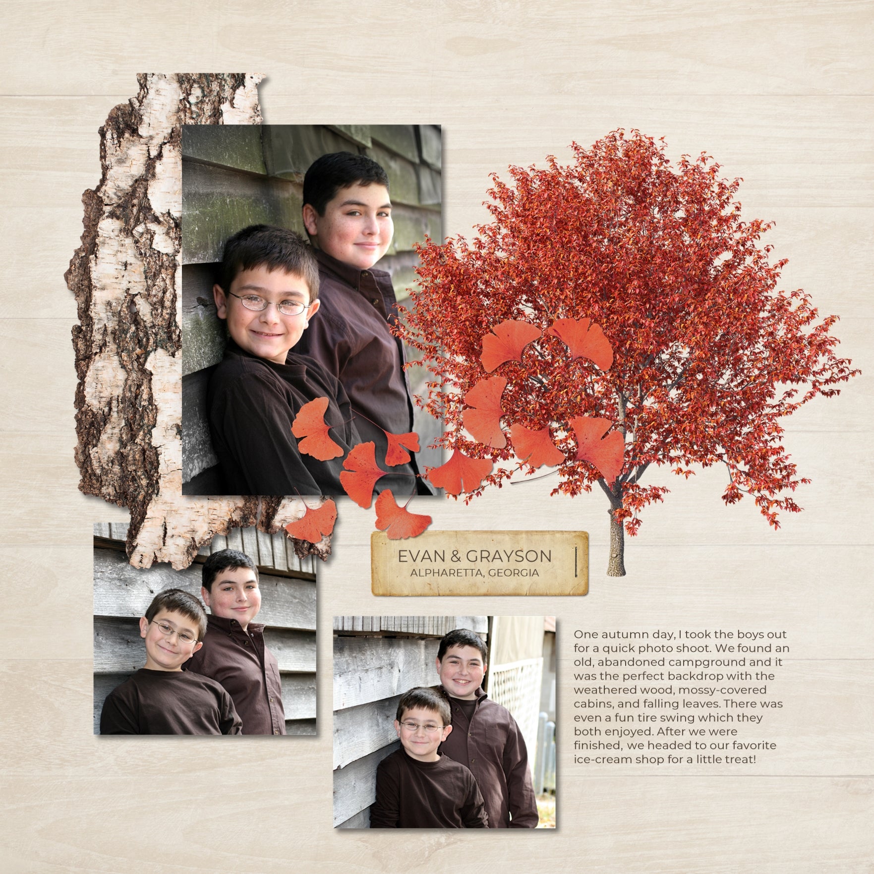 Seasonal trees are perfect for spring, summer, fall / autumn, and winter pages and albums. From tiny buds in spring and leafy green trees in summer to falling autumn leaves and snow covered trees, this digital art collection by Lucky Girl Creative is great for nature pages and even family tree layouts. This bundle includes Colors of Spring Trees 1, Colors of Summer Trees 1, Colors of Autumn Trees 1, and Color of Winter Trees 1.