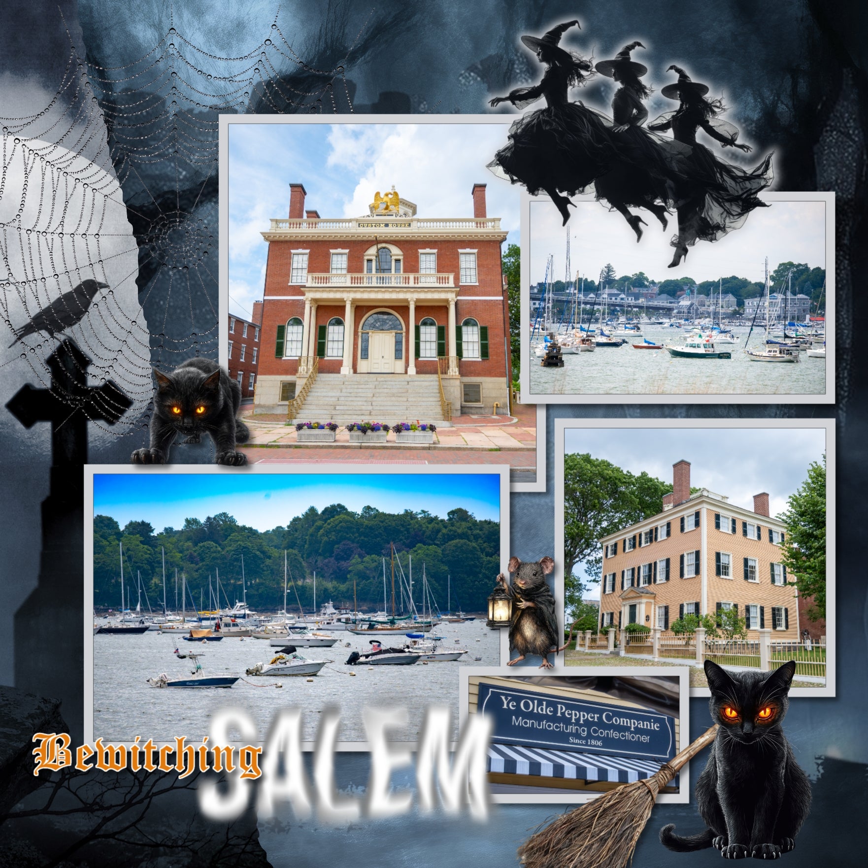 Step into the shadows with a Halloween collection filled with creepy charm, eerie details, and wickedly haunted embellishments and papers by Lucky Girl Creative digital art! This digital scrapbooking kit contains the Creepy Halloween Elements and Creepy Halloween Papers.