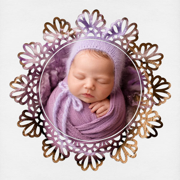 With 16 unique digital scrapbooking designs, these decorative round photo masks by Lucky Girl Creative digital art are supplied as both standard and inverse embellishment overlays for maximum flexibility. These circle masks are perfect for highlighting any special occasion or theme, especially wedding, baby, and vintage heritage. Fill with color, paper, or your favorite photo to create a one-of-a-kind image.