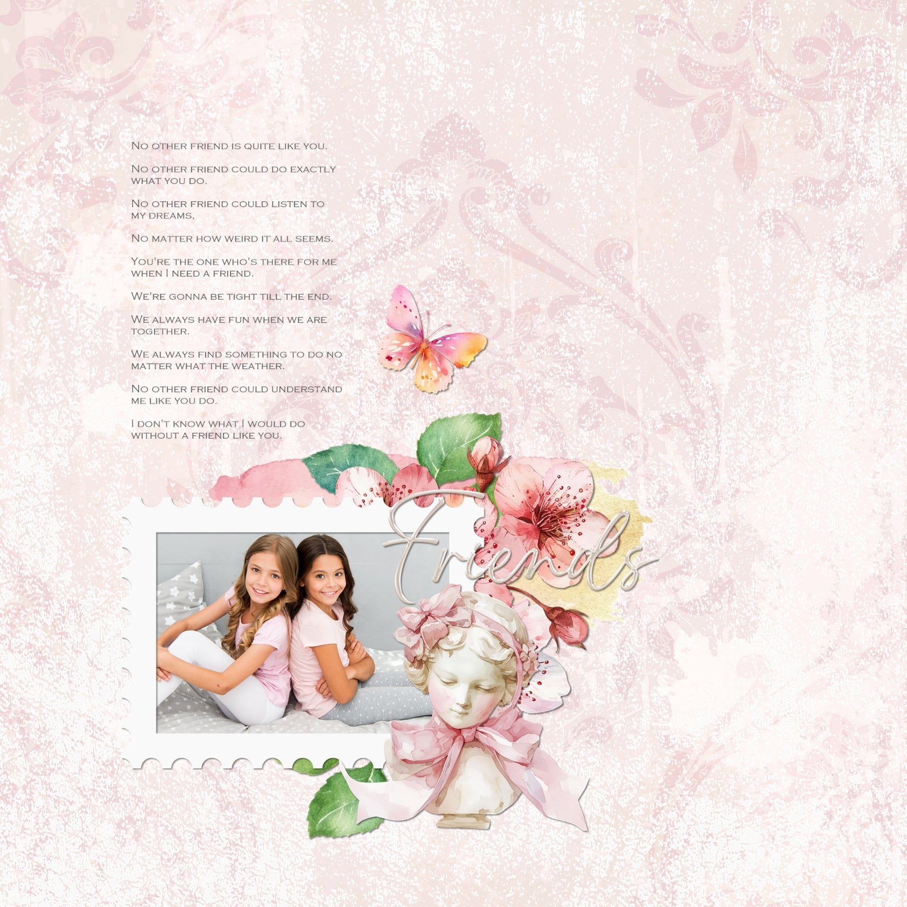 Easy Masks Grunge Textures 11 - 15 Digital Scrapbook Bundle