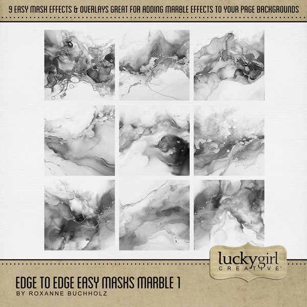 Edge to Edge Easy Masks Mega Digital Scrapbook Bundle 3