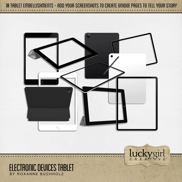 Electronic Devices Digital Scrapbook Bundle