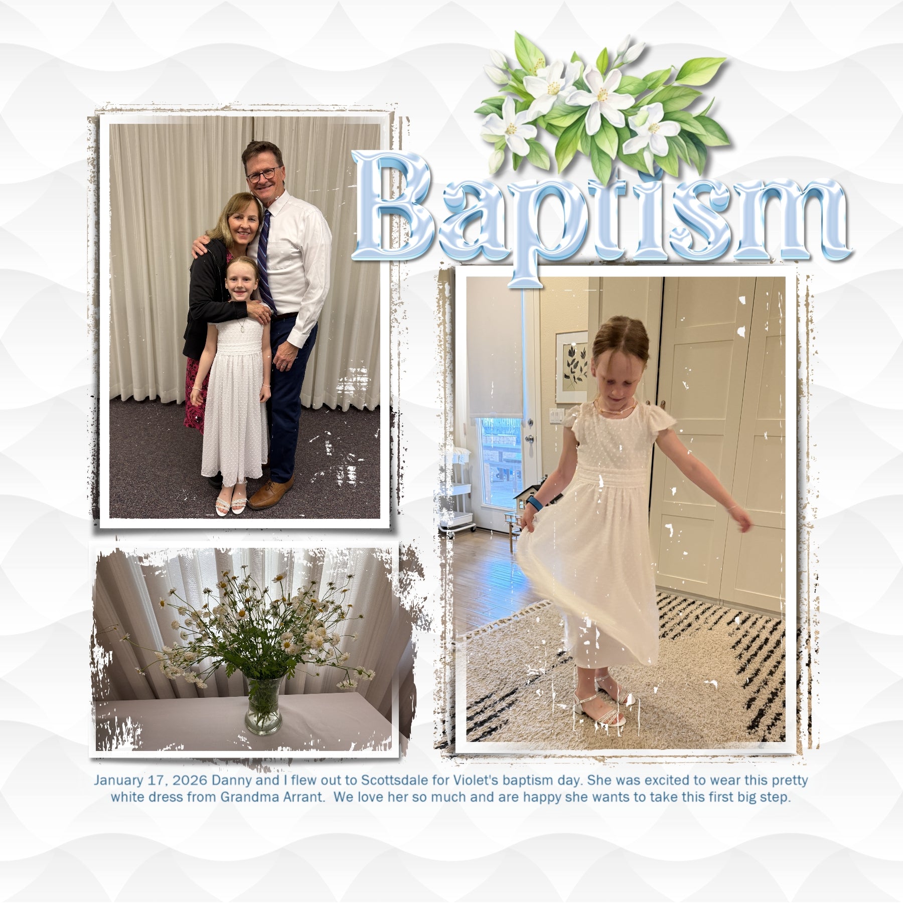 These beautiful white embossed digital scrapbooking papers by Lucky Girl Creative digital art are the perfect background for everyday and special occasions, too! Wonderful for wedding, graduation, baby, birthday, and anniversary! This kit is included in the White Embossed Papers Bundle.