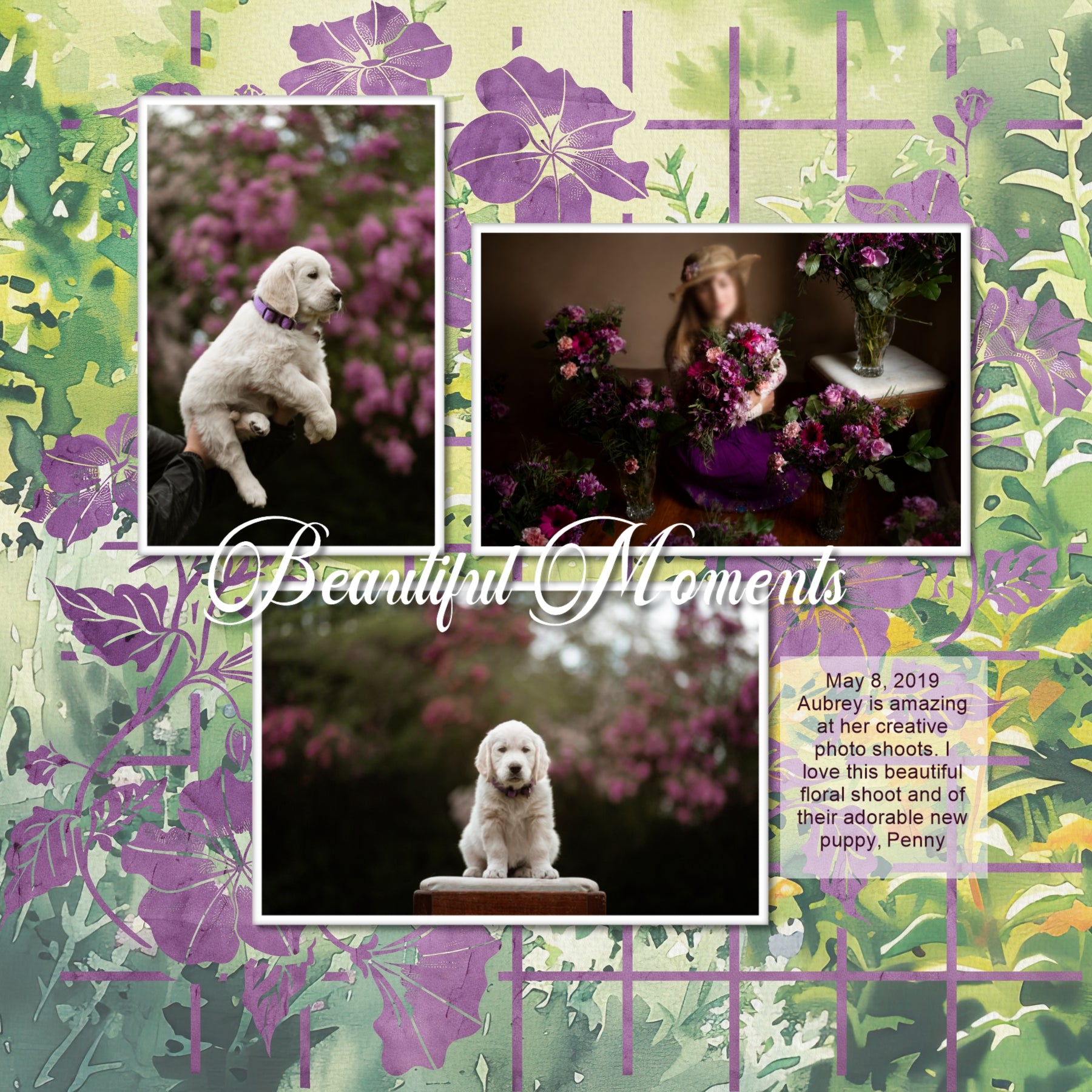 Love distressed vintage floral backgrounds? Now you can create your own with these Easy Mask Frame Effects and Overlay Embellishments by Lucky Girl Creative digital art for digital scrapbooking. Perfect for weddings, prom, garden, vintage, heritage, and family history pages. With 18 unique grunge garden trellis textures, these vintage designs can be used as is, filled with paper, colorized, or used as Blend effects. Now you can design your own backgrounds! Make subtle or bold - the choice is yours! 