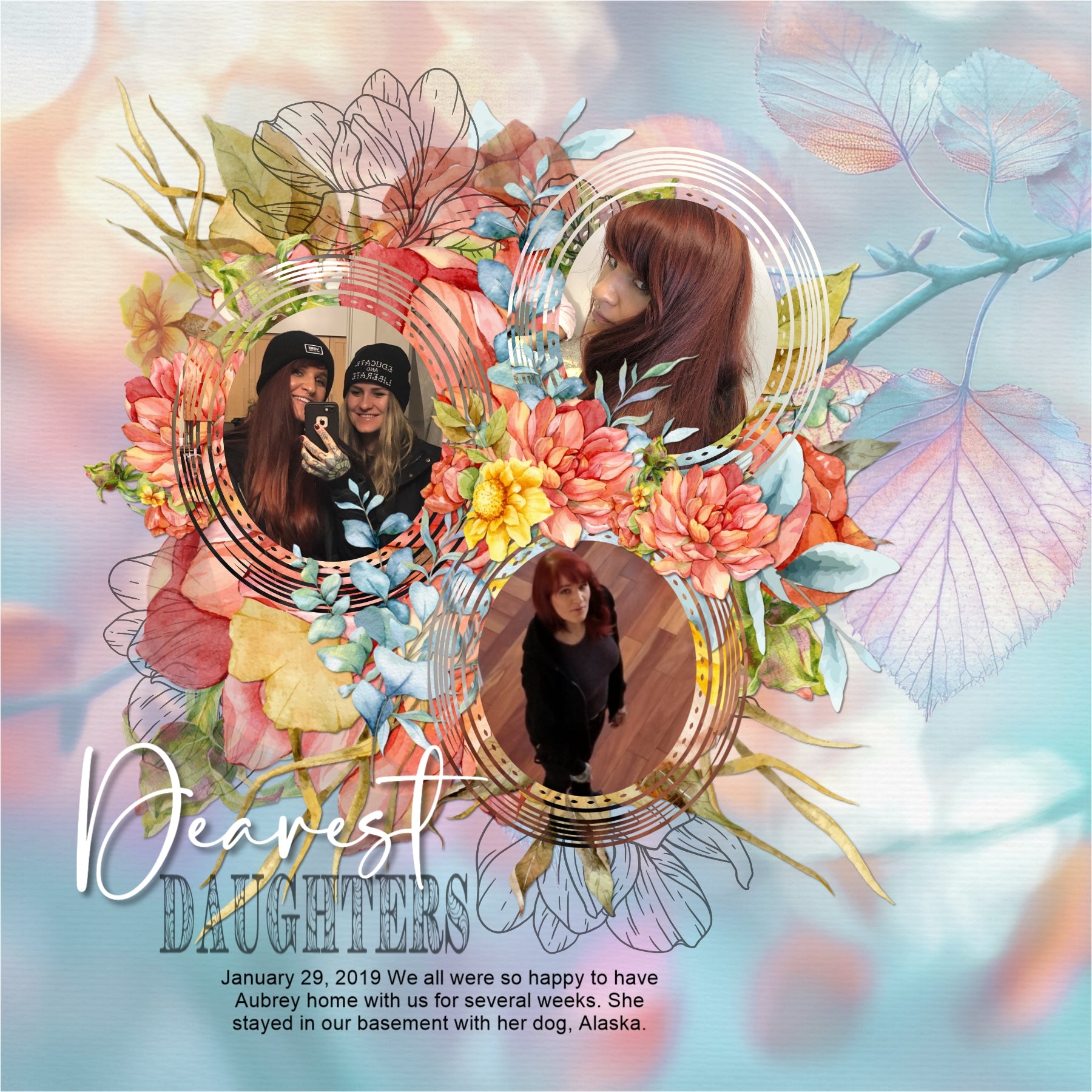 Capture the special moments of your wedding or flower garden with this mix of watercolor and hand drawn peonies by Lucky Girl Creative digital art. Great for wedding invitations, save the date cards, albums, decor, and even spring and summer pages, too! This kit is included in the Flower Watercolor Bouquet Bundle 1.